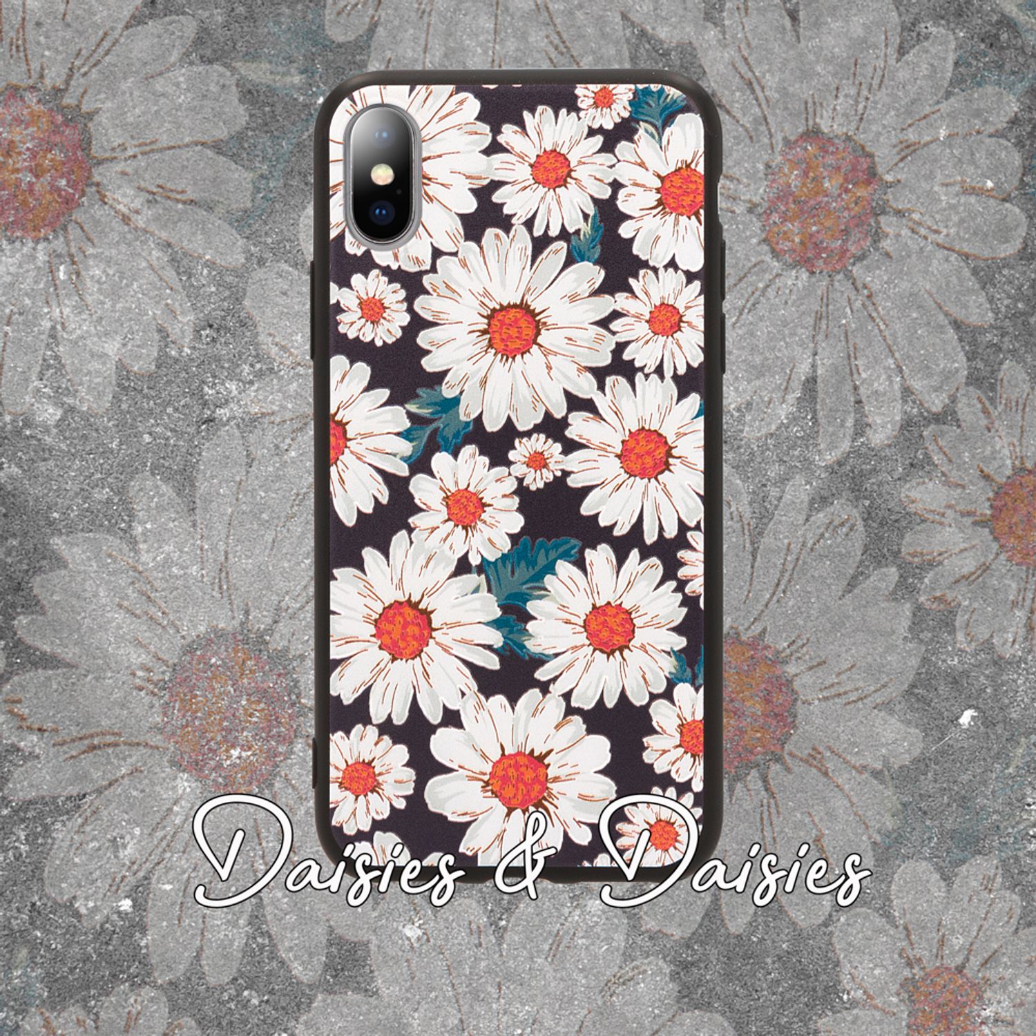 NALIA Hülle für Apple iPhone X XS, Slim Silikon Motiv Case Schutz Cover Bumper