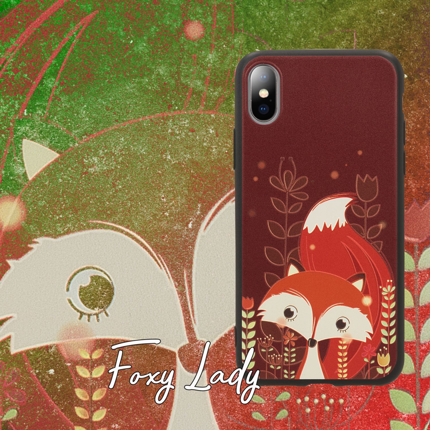 NALIA Hülle für Apple iPhone X XS, Slim Silikon Motiv Case Schutz Cover Bumper