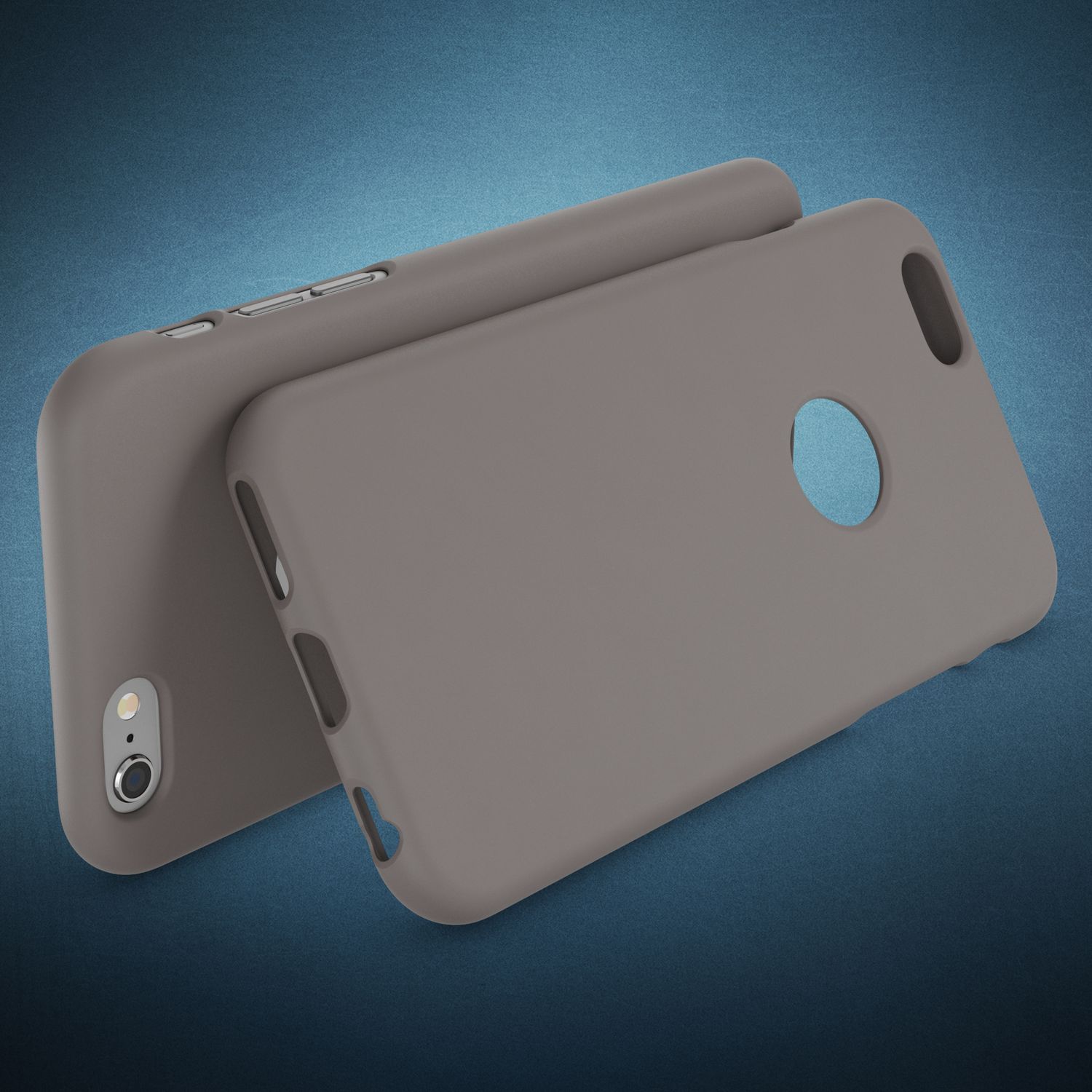 iPhone 6 6S Hülle Handyhülle von NALIA, Ultra Slim TPU Silikon Cover Neon Case Schwarz NALIA Protective Hülle