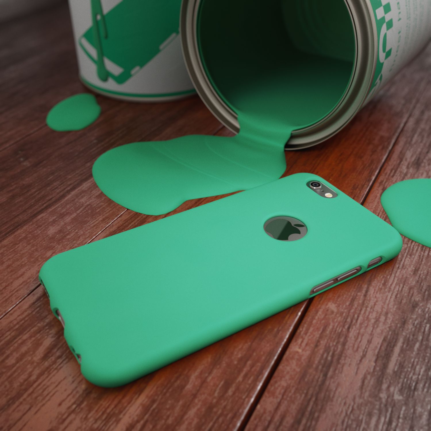 iPhone 6 6S Hülle Handyhülle von NALIA, Ultra Slim TPU Silikon Cover Neon Case Grün NALIA Protective Hülle