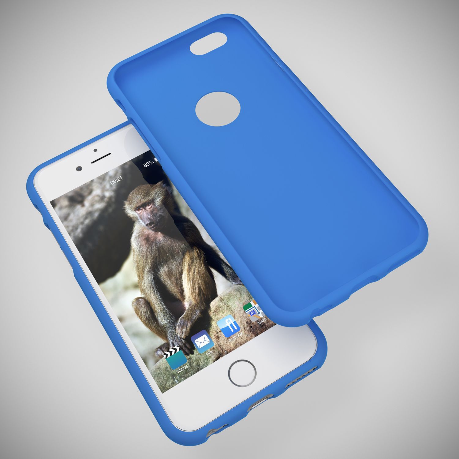 iPhone 6 6S Hülle Handyhülle von NALIA, Ultra Slim TPU Silikon Cover Neon Case Grün NALIA Protective Hülle