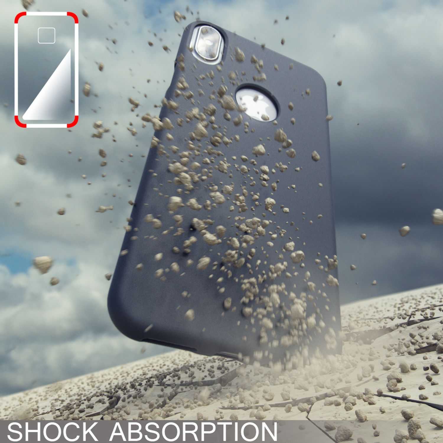 NALIA Handyhülle für Apple iPhone XS Max, Ultra-Slim TPU Hülle Silikon Neon Case NALIA Protective Hülle