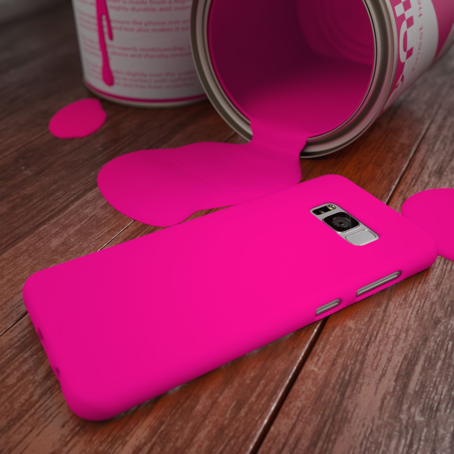 Samsung Galaxy S8 Handy Hülle von NALIA, Ultra Slim TPU Silikon Neon Case Schutz Schwarz NALIA Neon Hülle