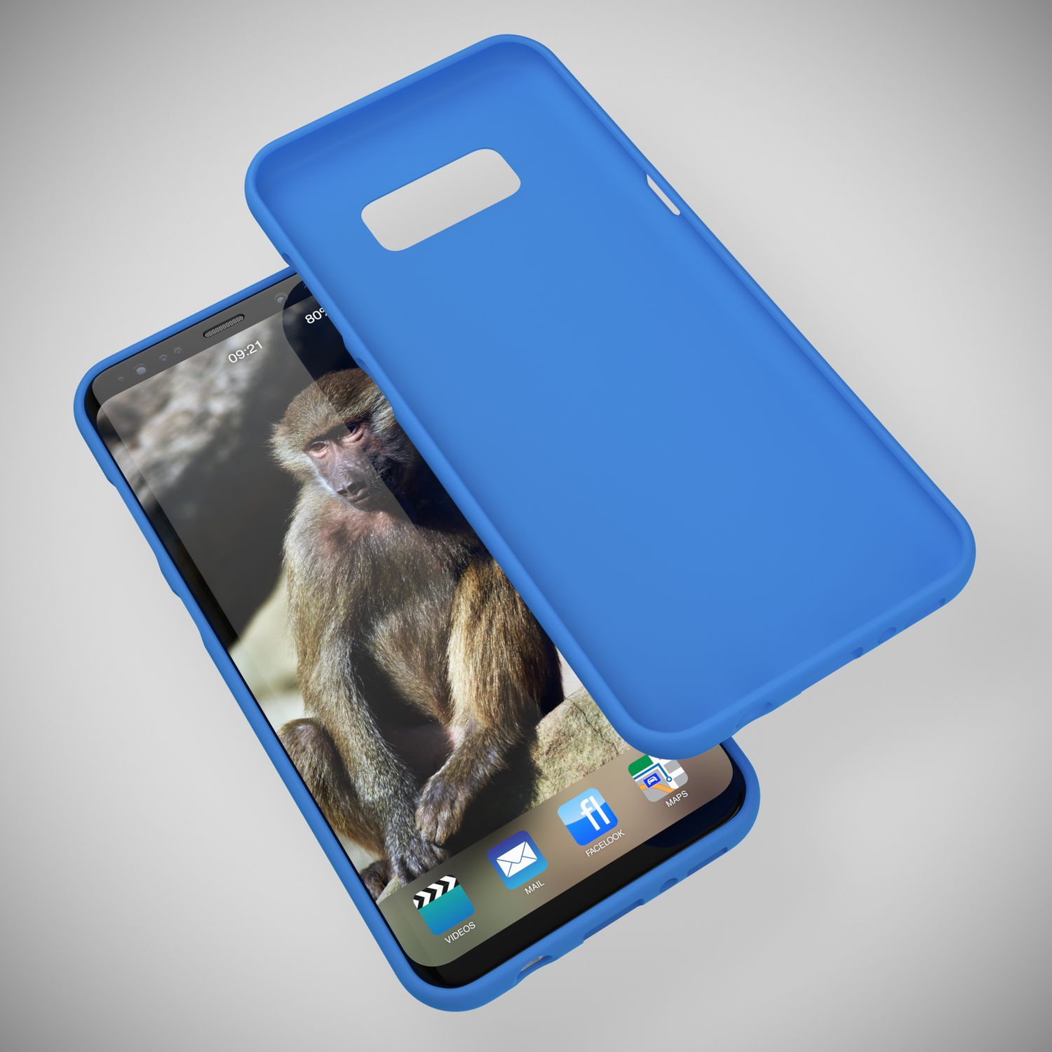 Samsung Galaxy S8 Handy Hülle von NALIA, Ultra Slim TPU Silikon Neon Case Schutz Gelb NALIA Neon Hülle