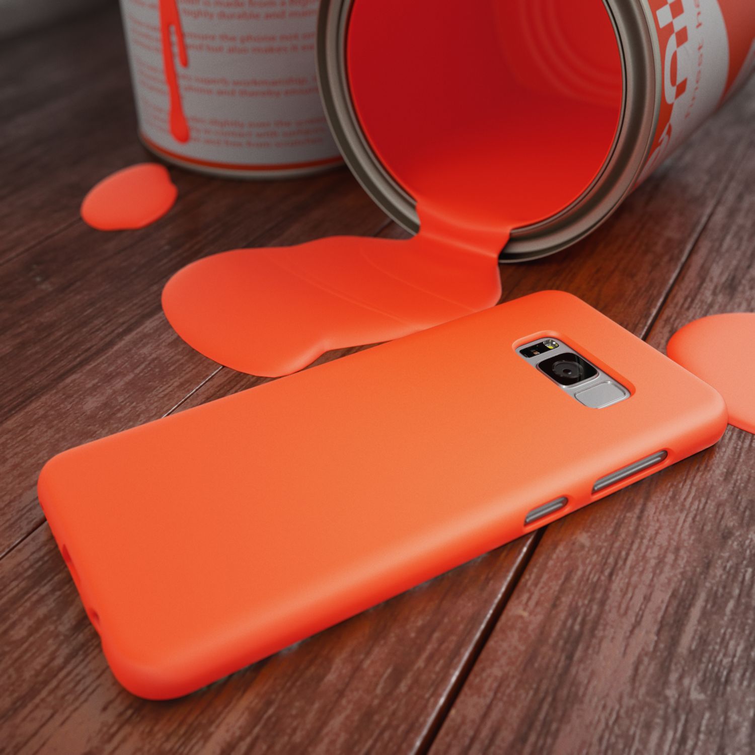 Samsung Galaxy S8 Handy Hülle von NALIA, Ultra Slim TPU Silikon Neon Case Schutz Gelb NALIA Neon Hülle
