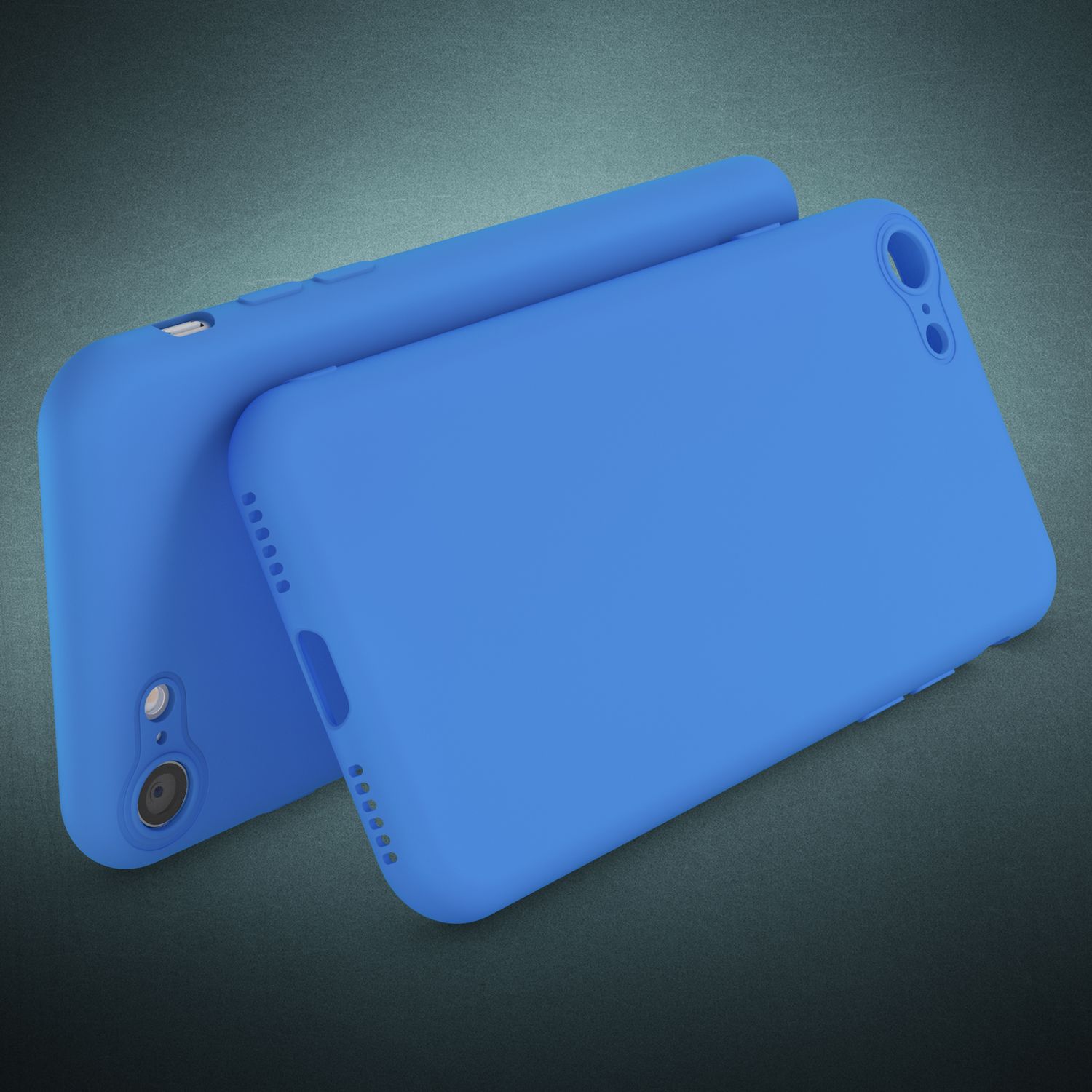 NALIA Neon Hülle für iPhone SE 2022 / SE 2020 / 8 / 7, Schutz Case Handy Cover NALIA Neon Hülle