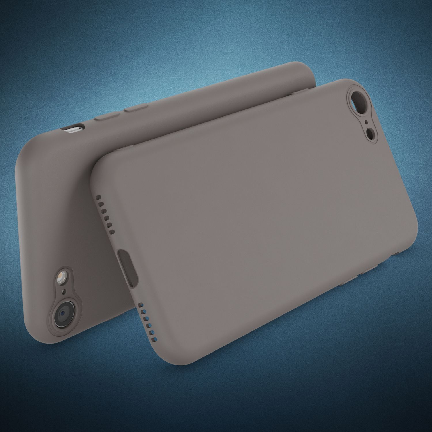 NALIA Neon Hülle für iPhone SE 2022 / SE 2020 / 8 / 7, Schutz Case Handy Cover NALIA Neon Hülle