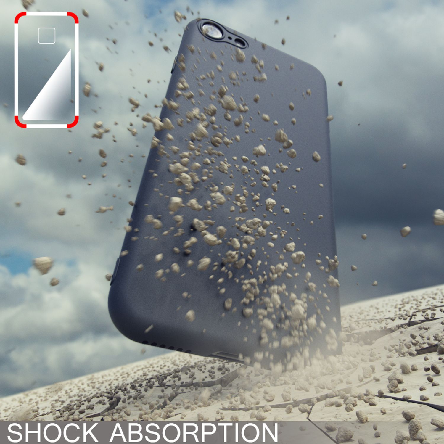 NALIA Neon Hülle für iPhone SE 2022 / SE 2020 / 8 / 7, Schutz Case Handy Cover NALIA Neon Hülle