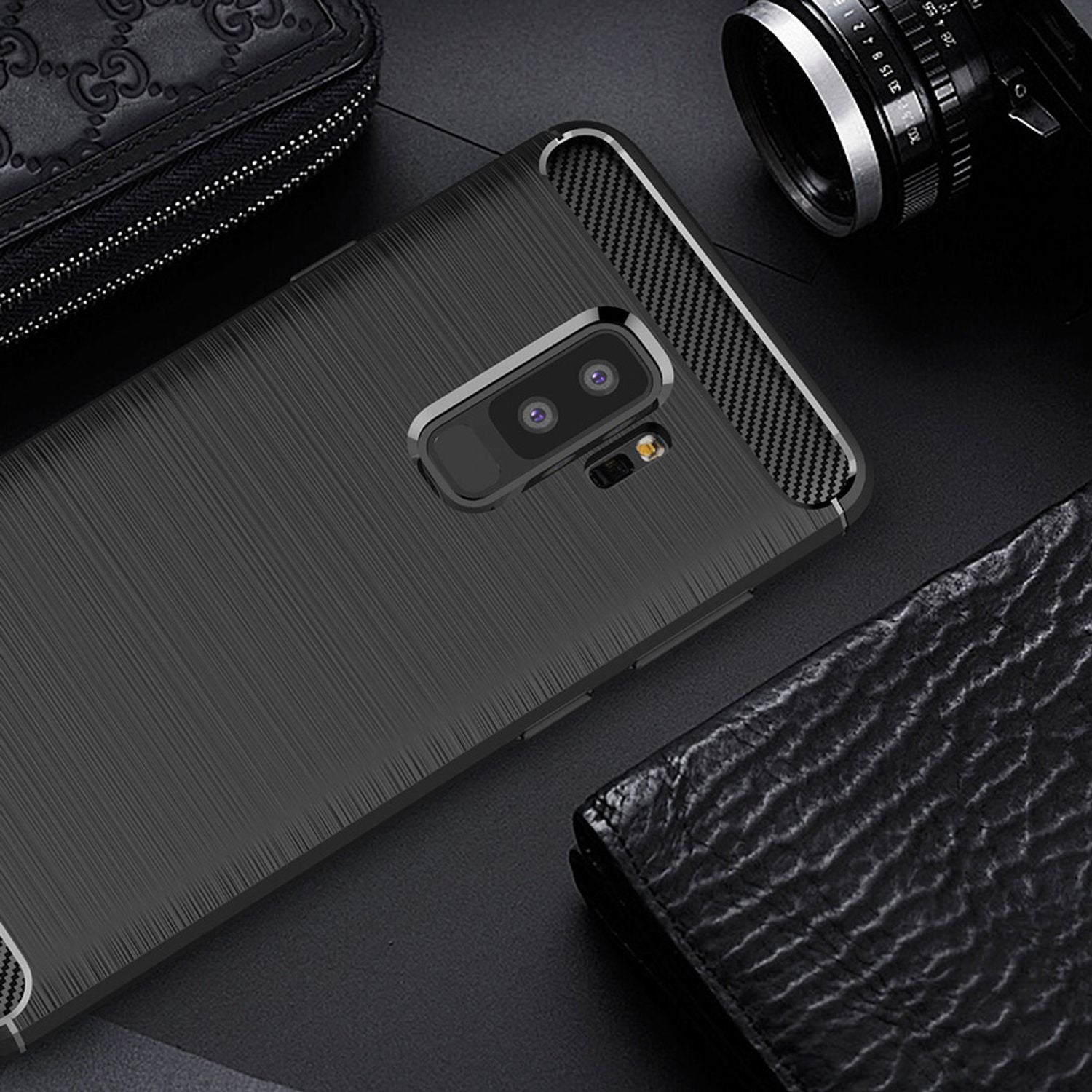 Samsung Galaxy S9 Plus Handy Hülle von NALIA, Ultra Slim Silikon Case Cover Etui