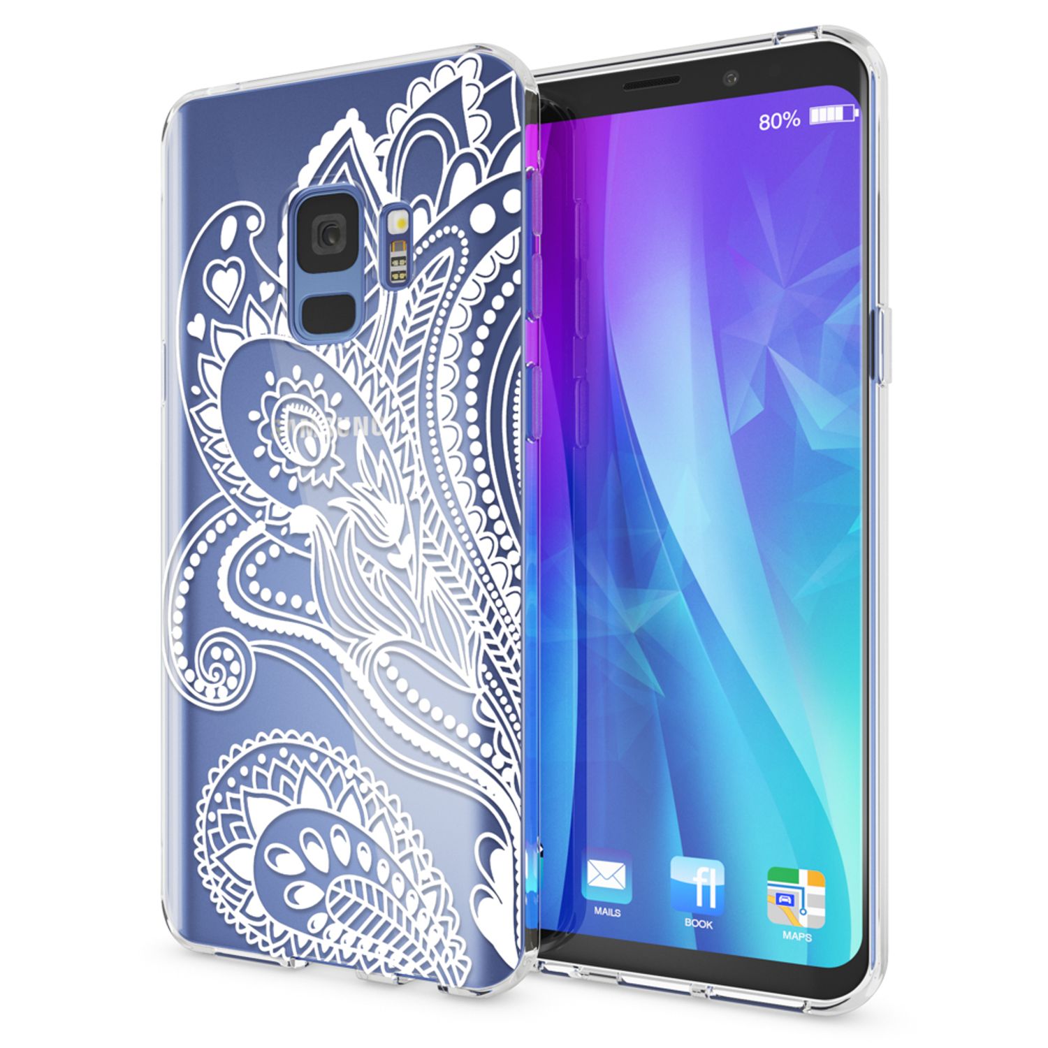 Samsung Galaxy S9 Hülle Handyhülle von NALIA, Slim Silikon Motiv Case Schutzhülle NALIA