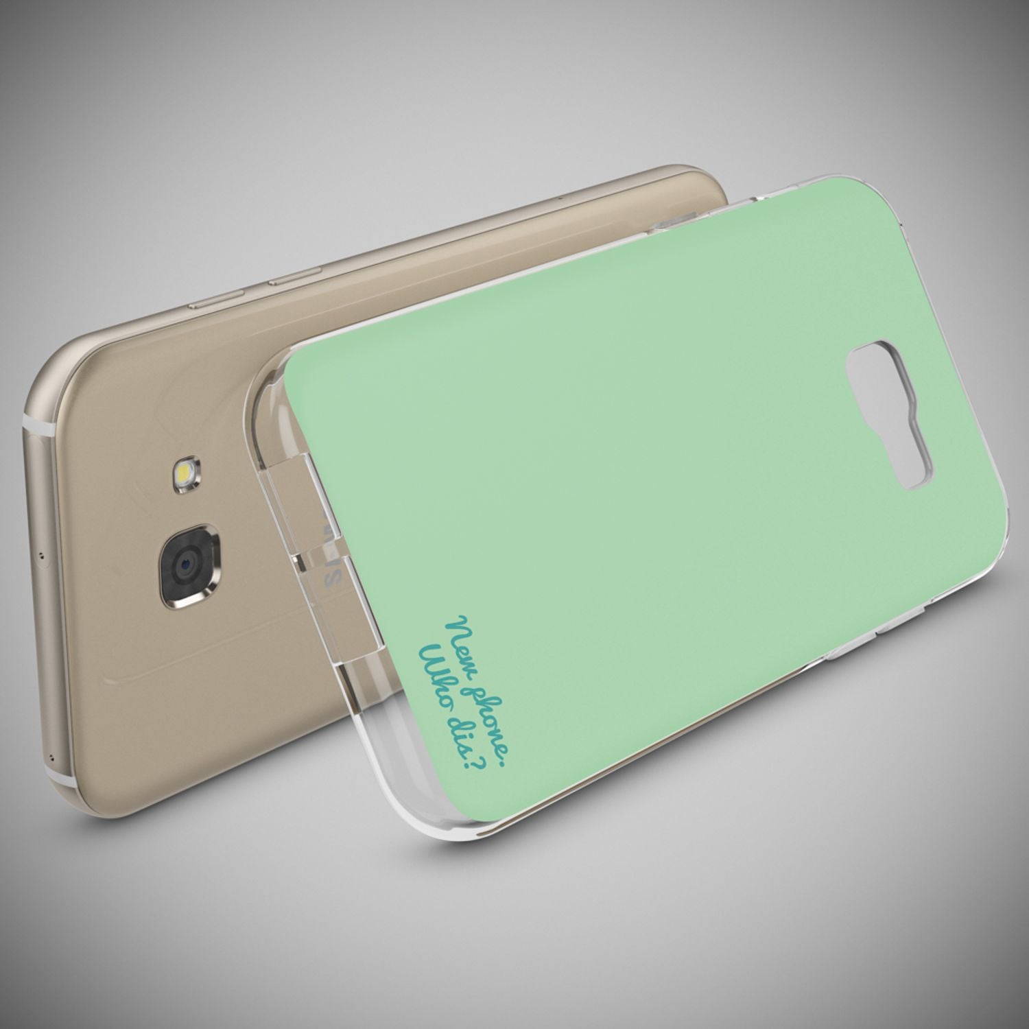 Samsung Galaxy A5 2017 Handy Hülle von NALIA, Lustiges Silikon Dünnes Case Cover Who dis? NALIA