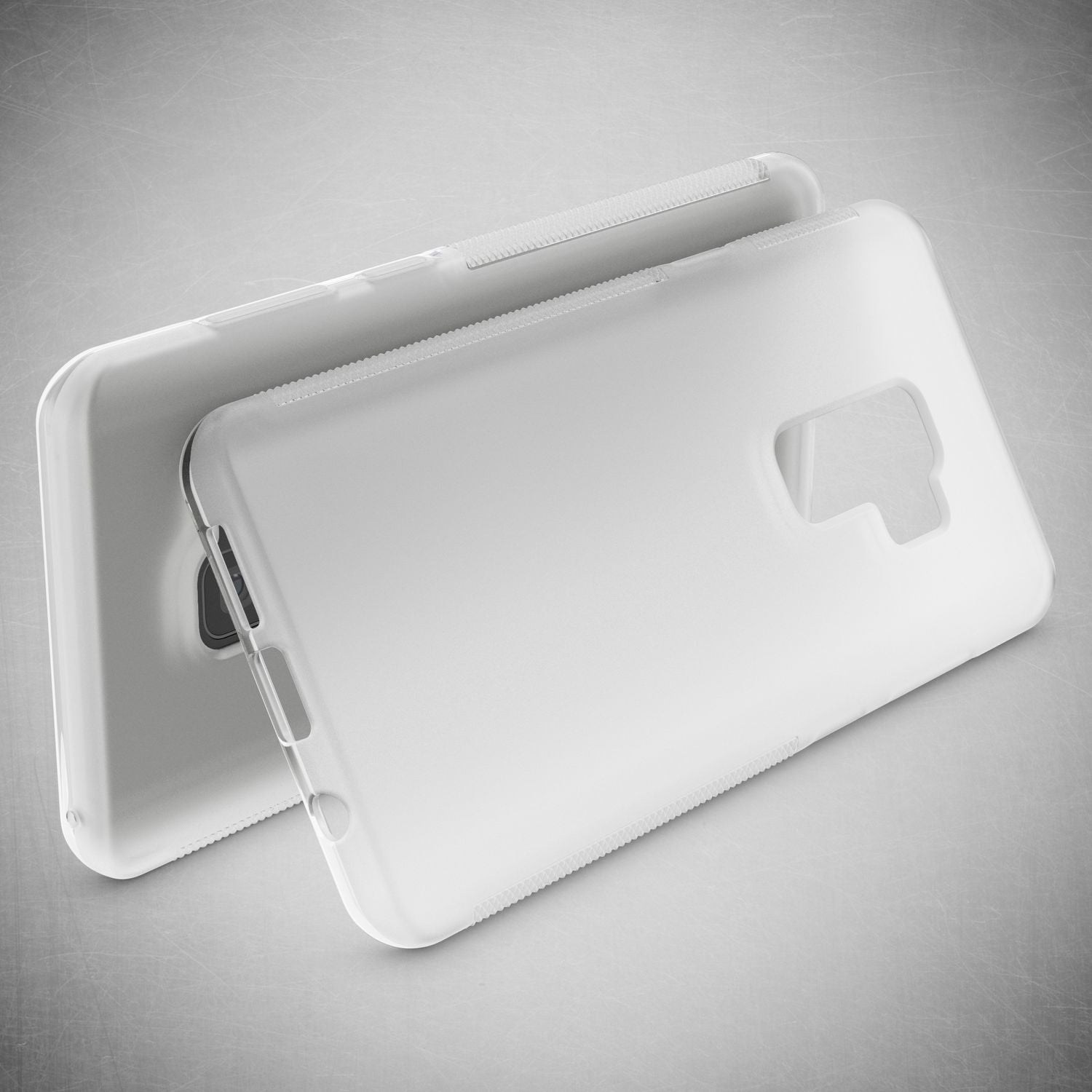 Samsung Galaxy S9 Plus Handy Hülle von NALIA, Silikon Case Cover Bumper Etui Schwarz NALIA