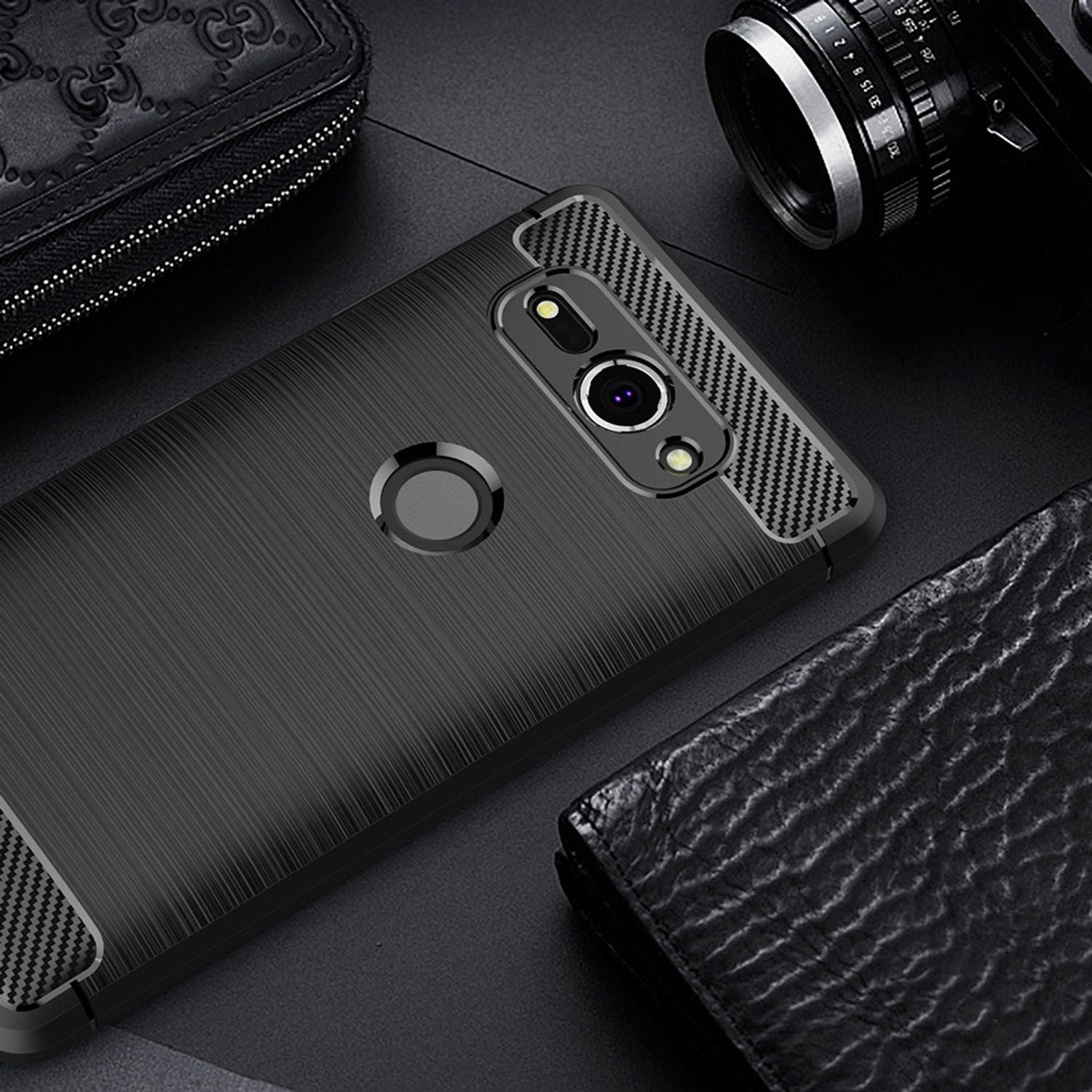 Sony Xperia XZ2 Compact Handy Hülle von NALIA, Silikon Case Cover, Dünner Schutz Default Title NALIA Protective Hülle