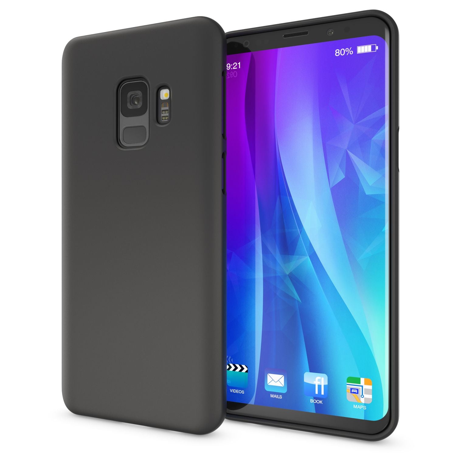 Samsung Galaxy S9 Hülle Handyhülle von NALIA, Ultra-Slim TPU Silikon Neon Case