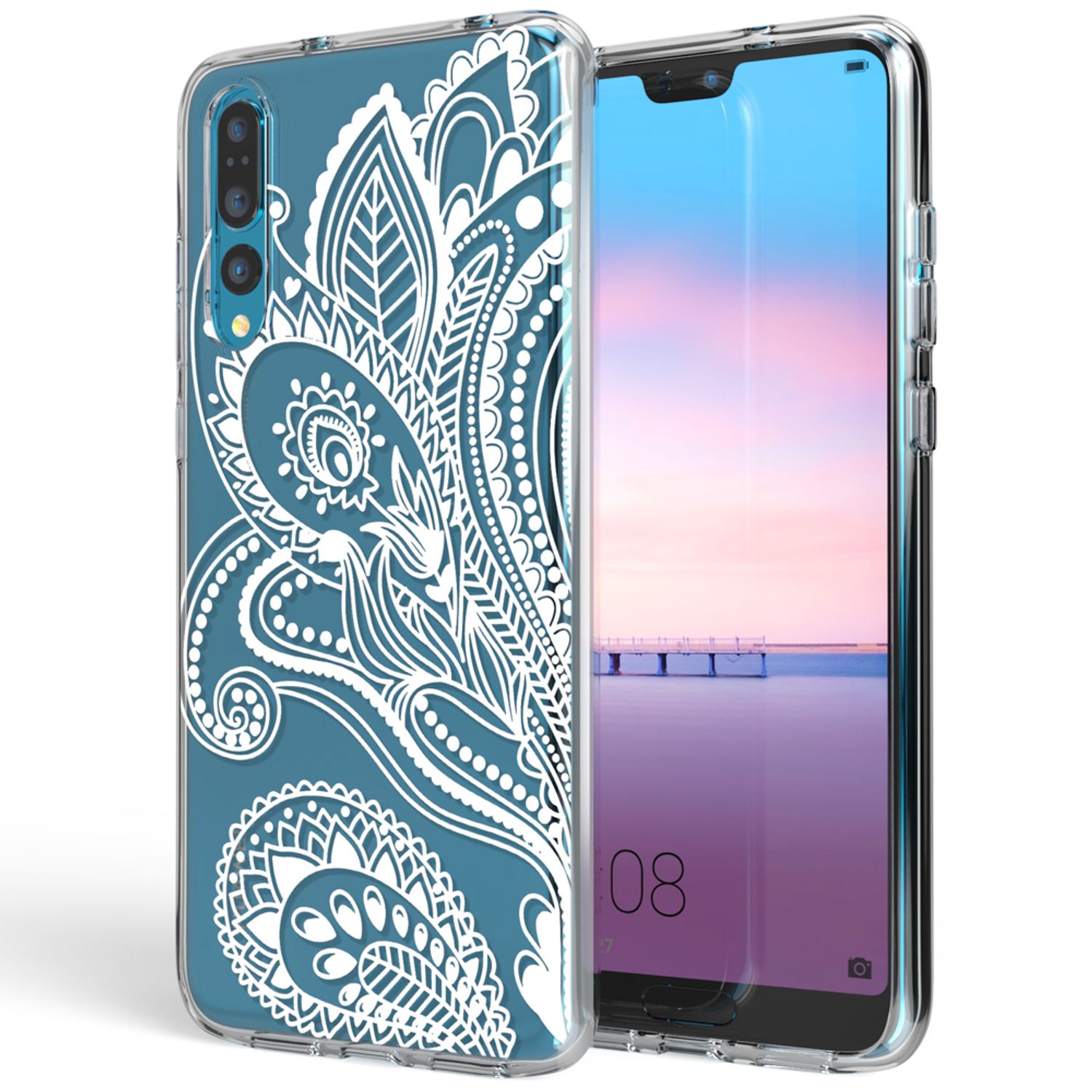 Huawei P20 Pro Hülle Handyhülle von NALIA, Slim Silikon Motiv Case Schutzhülle NALIA