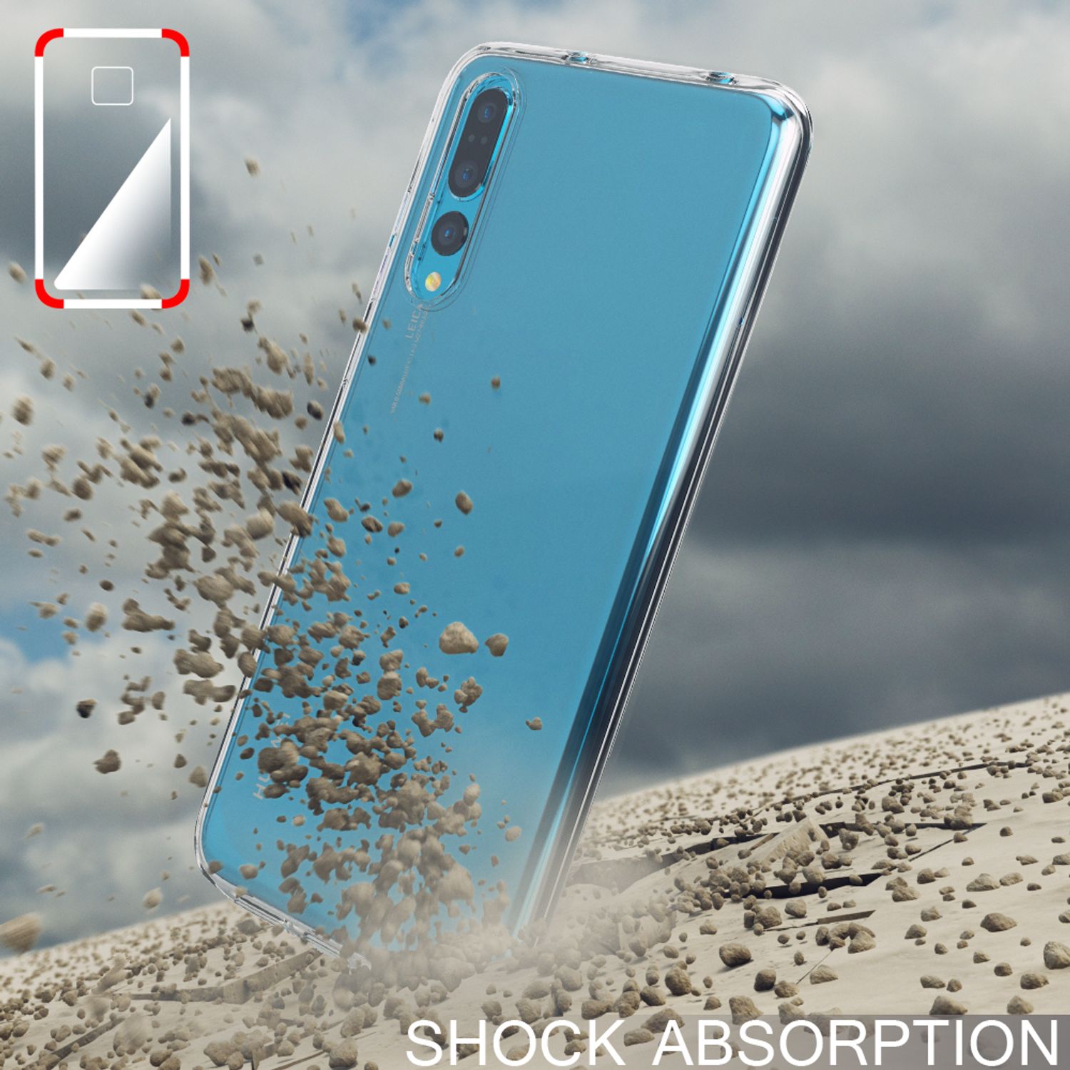 Huawei P20 Pro Hülle Handyhülle von NALIA, Slim Silikon Motiv Case Schutzhülle Colorful Flowers NALIA