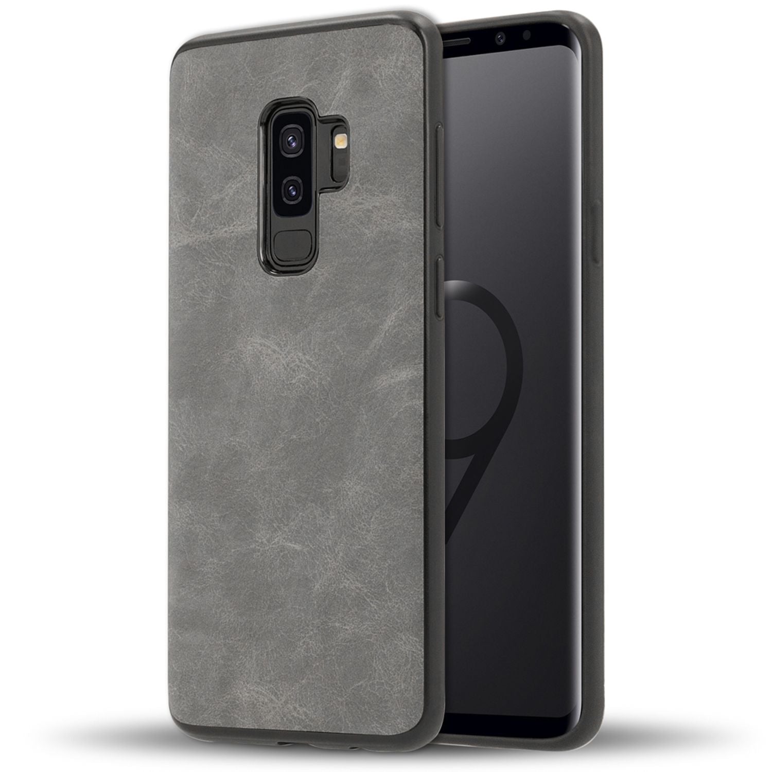 Samsung Galaxy S9 Plus Kunstleder Hülle von NALIA, Schutzhülle Dünne Handy Hülle NALIA