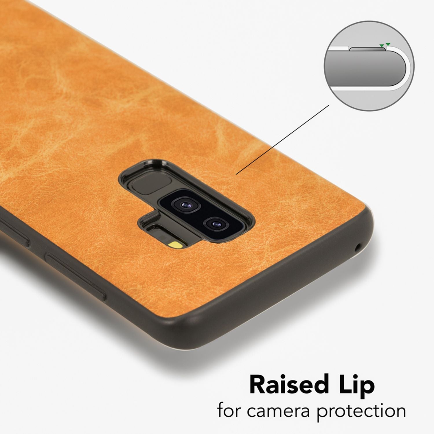 Samsung Galaxy S9 Plus Kunstleder Hülle von NALIA, Schutzhülle Dünne Handy Hülle Blau NALIA