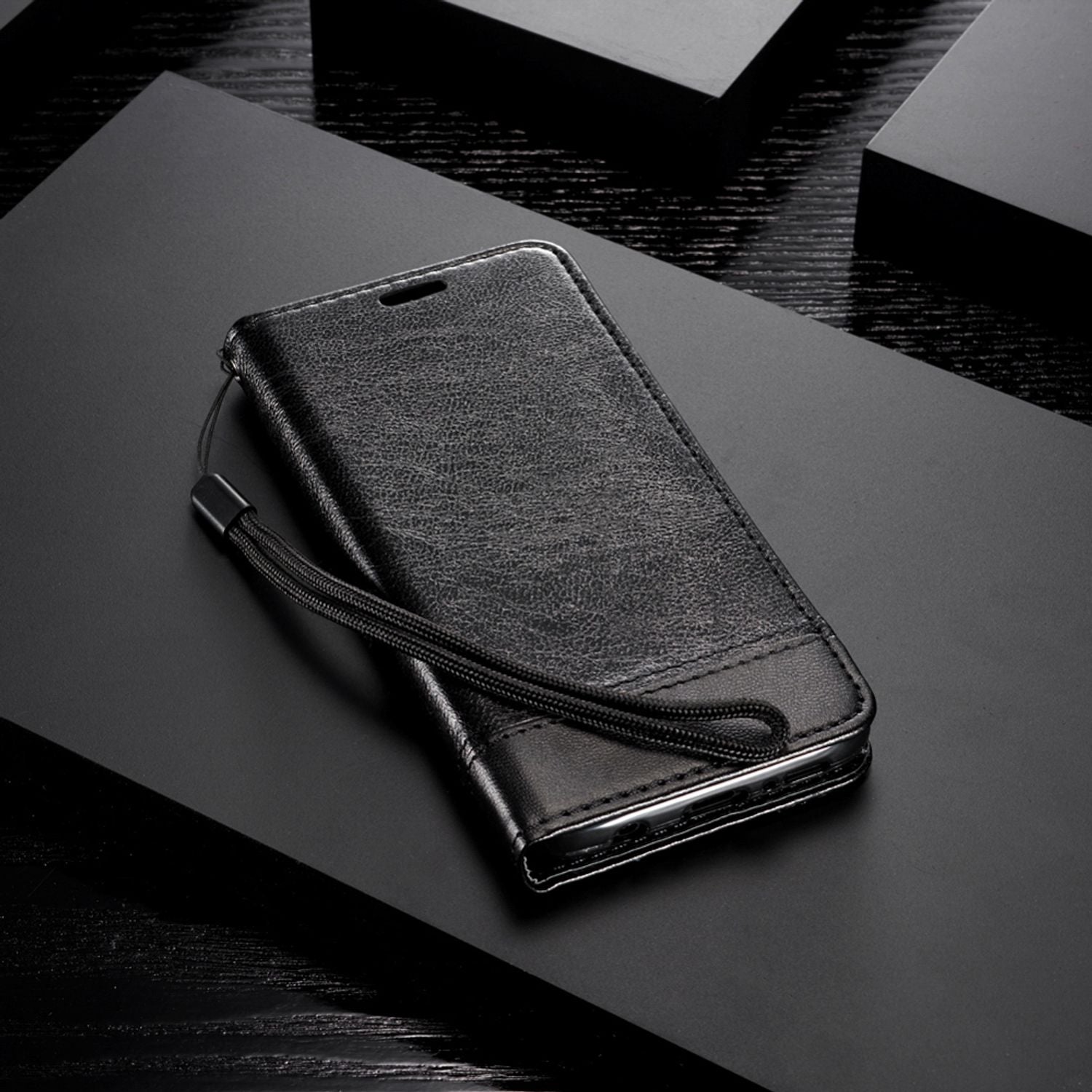 Samsung Galaxy S9 Plus Klapp Hülle von NALIA, Handy Flip Case Kunstleder Cover NALIA