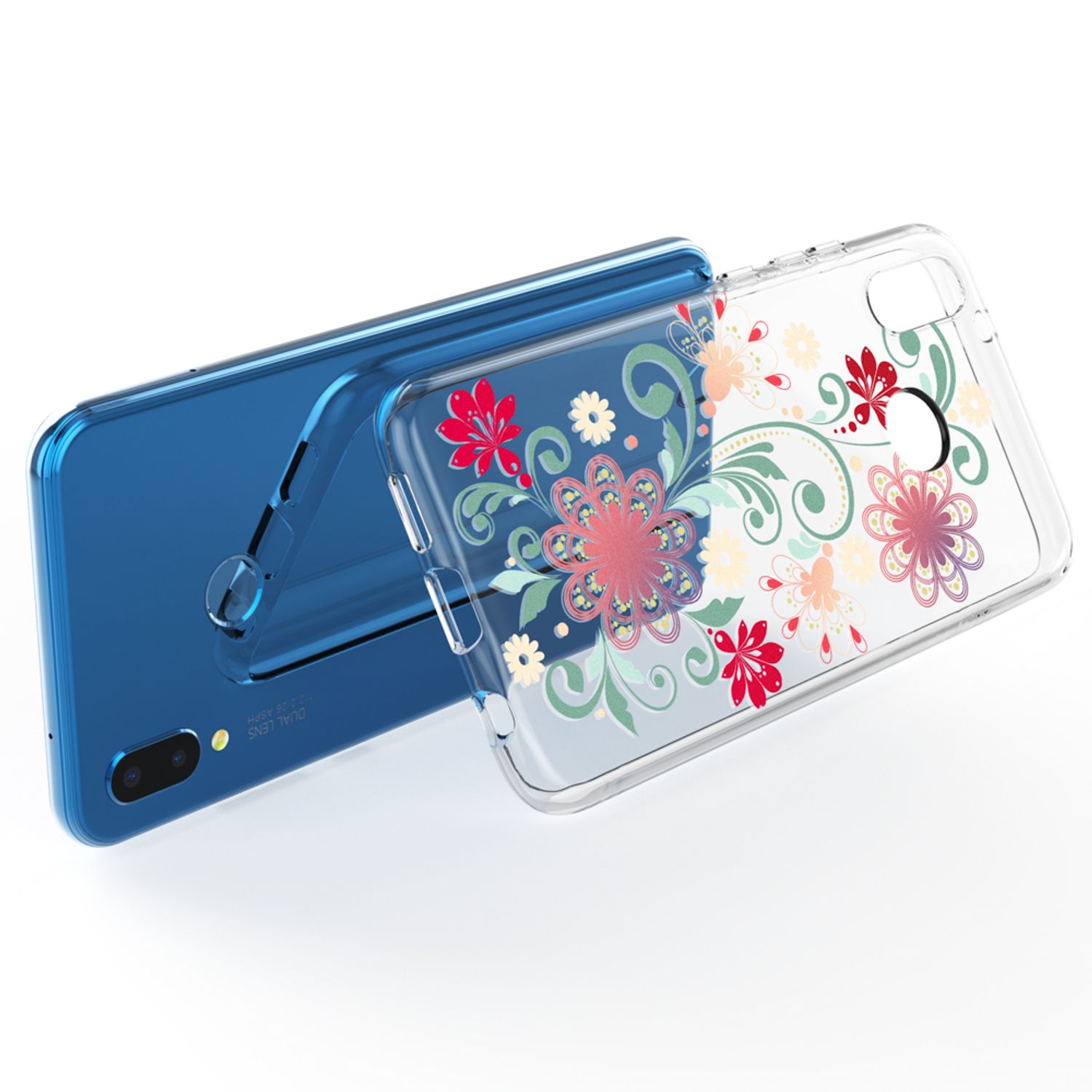 Huawei P20 Lite Hülle Handyhülle von NALIA, Slim Silikon Cover Schutzhülle NALIA
