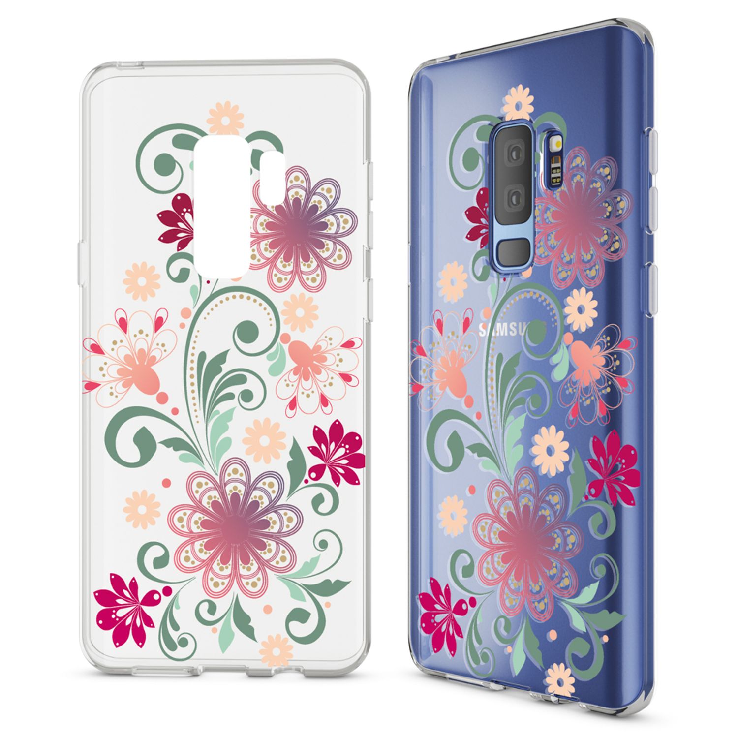Samsung Galaxy S9 Plus Handy Hülle von NALIA, Slim Silikon Case Schutz Cover NALIA