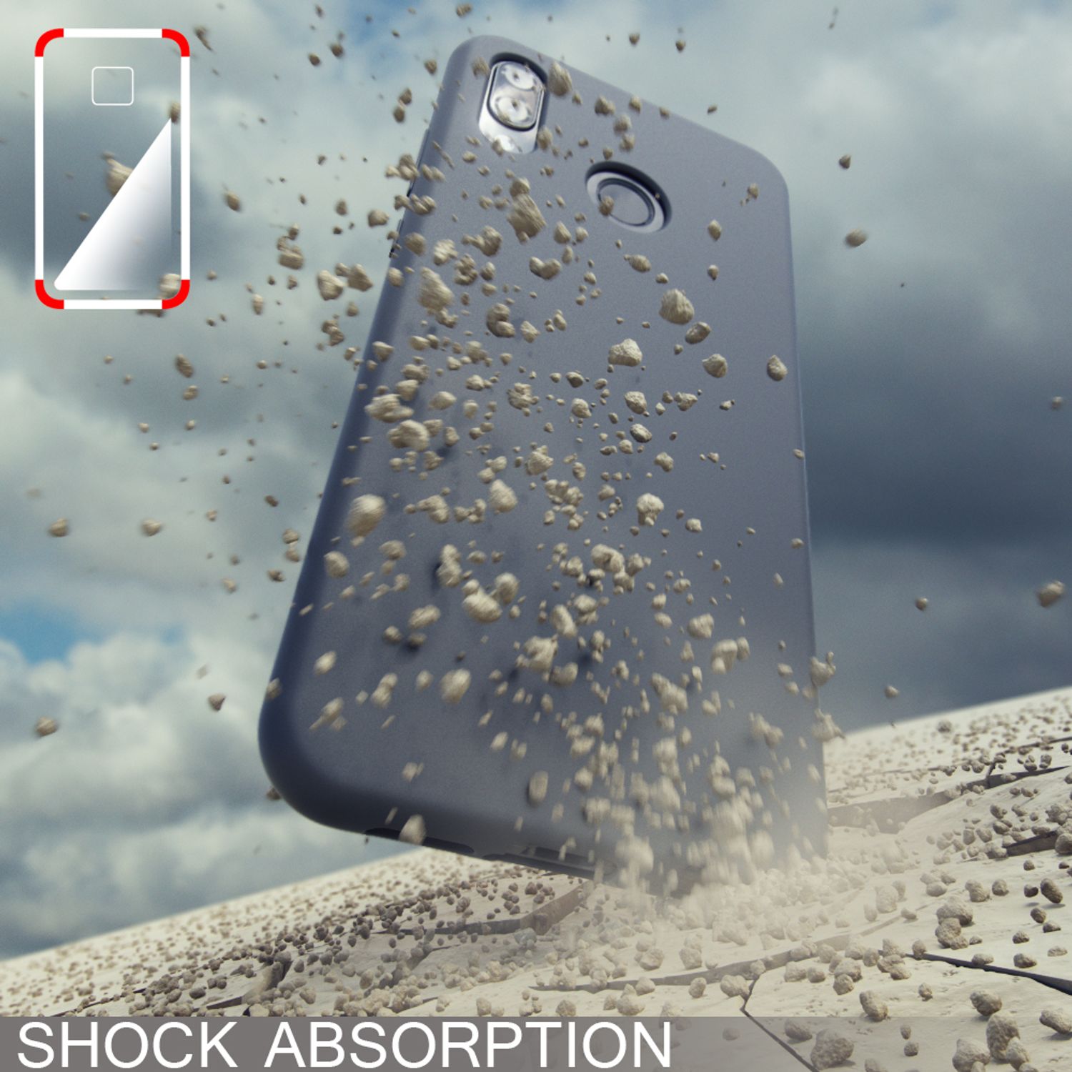 NALIA Hülle Handyhülle für Huawei P20 Lite, Ultra-Slim TPU Silikon Neon Case Gelb NALIA Protective Hülle