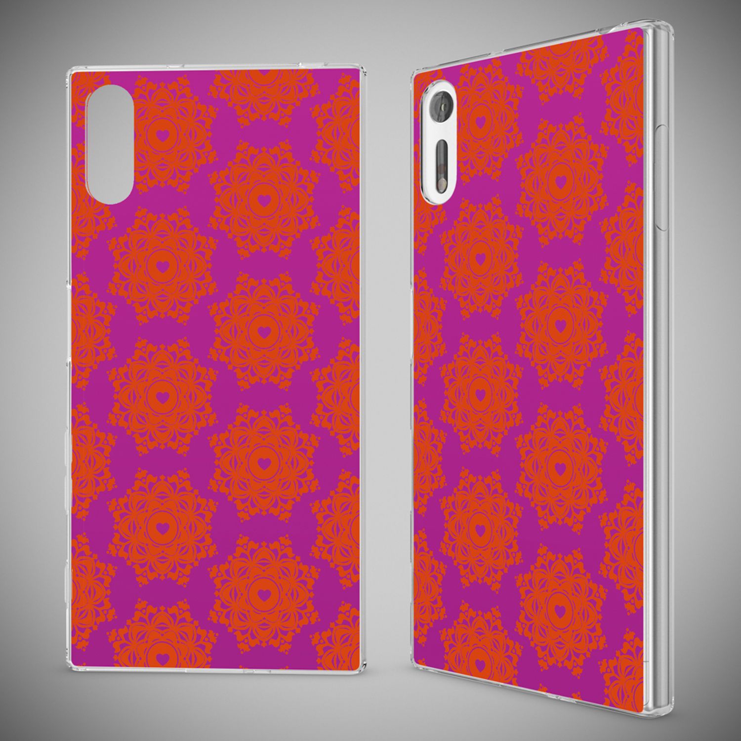 Sony Xperia XZ Handy Hülle von NALIA, Silikon TPU Motiv Case Cover Bumper Dünn Retro Lines NALIA