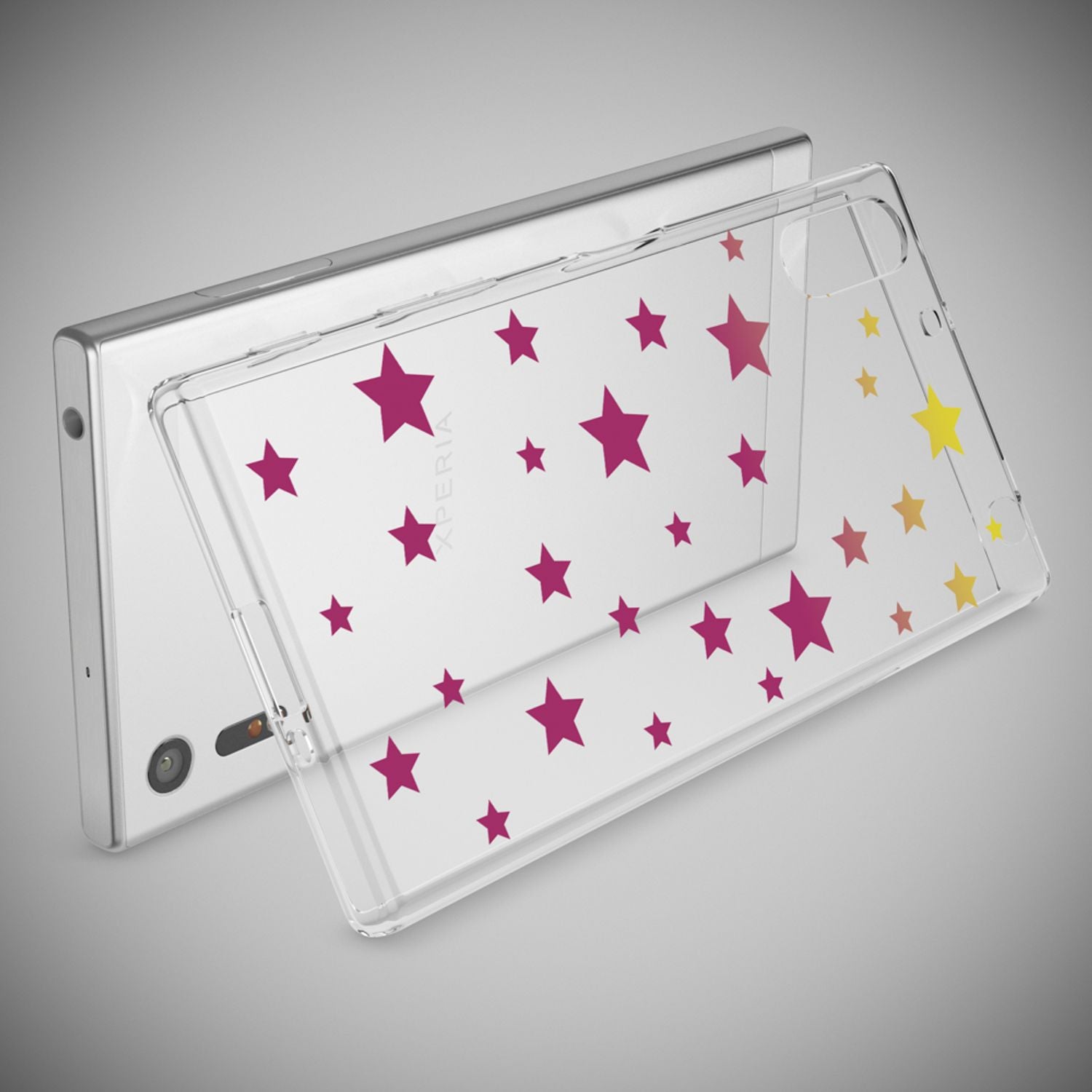 Sony Xperia XZ Handy Hülle von NALIA, Silikon TPU Motiv Case Cover Bumper Dünn Retro Lines NALIA