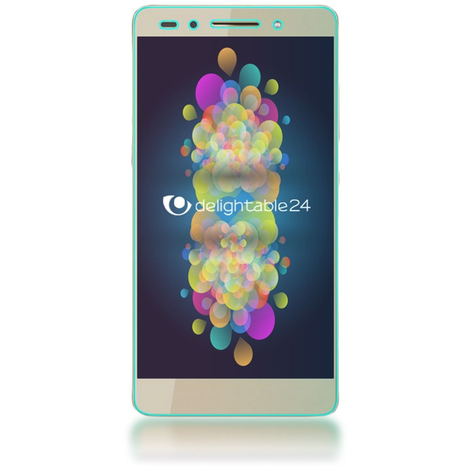 NALIA Schutzglas für Huawei Honor 7, 9H Full Cover Displayschutz Tempered Glass NALIA