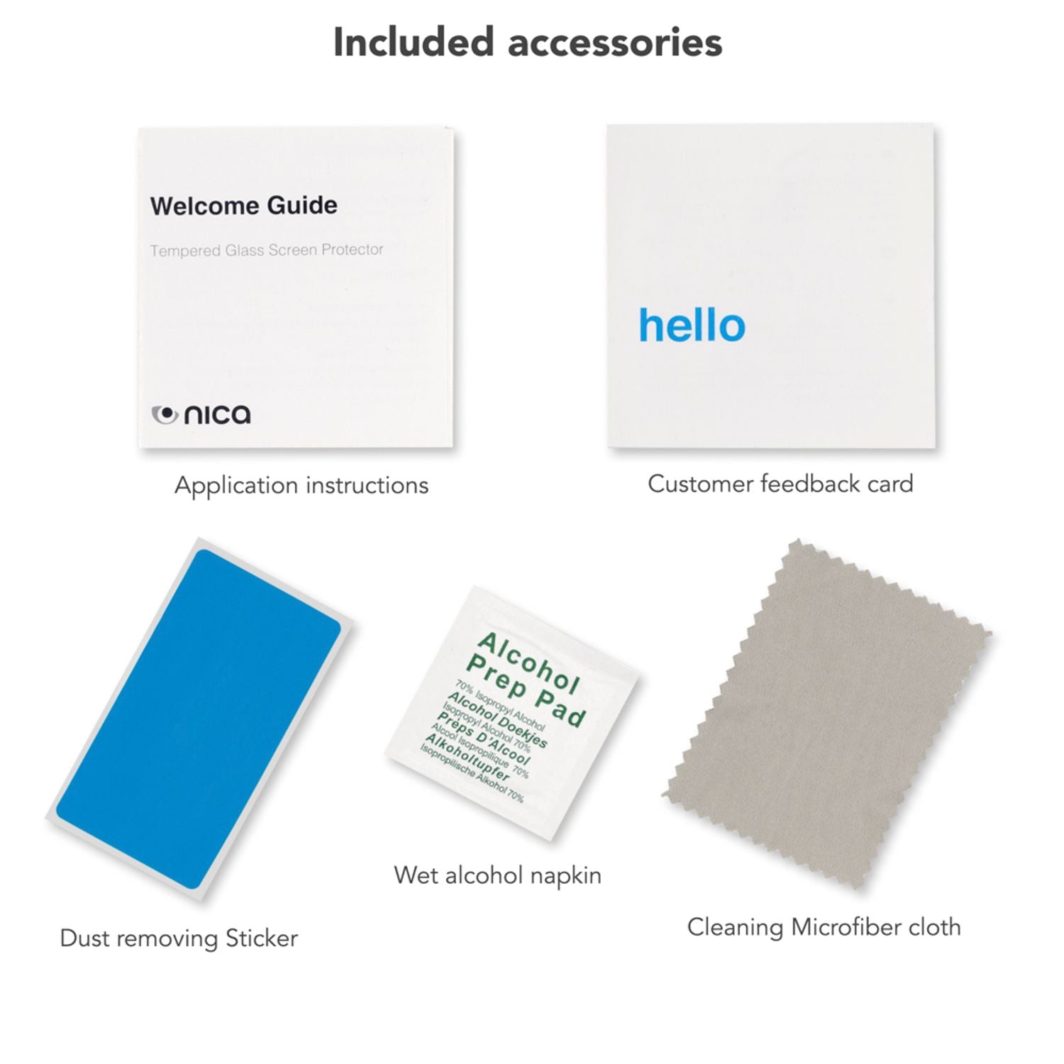 NALIA Schutzglas für MediaPad T3, 9H Glasfolie Tablet Schutzfilm Displayschutz Default Title NALIA