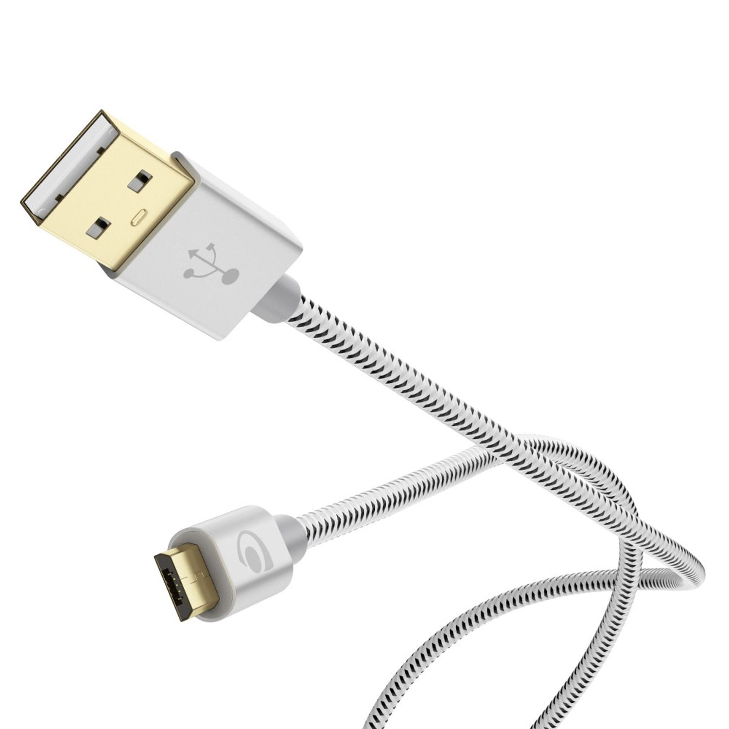 1m Micro USB Kabel von NALIA, Stabiles Sync Handy High Speed Ladekabel Datenkabel
