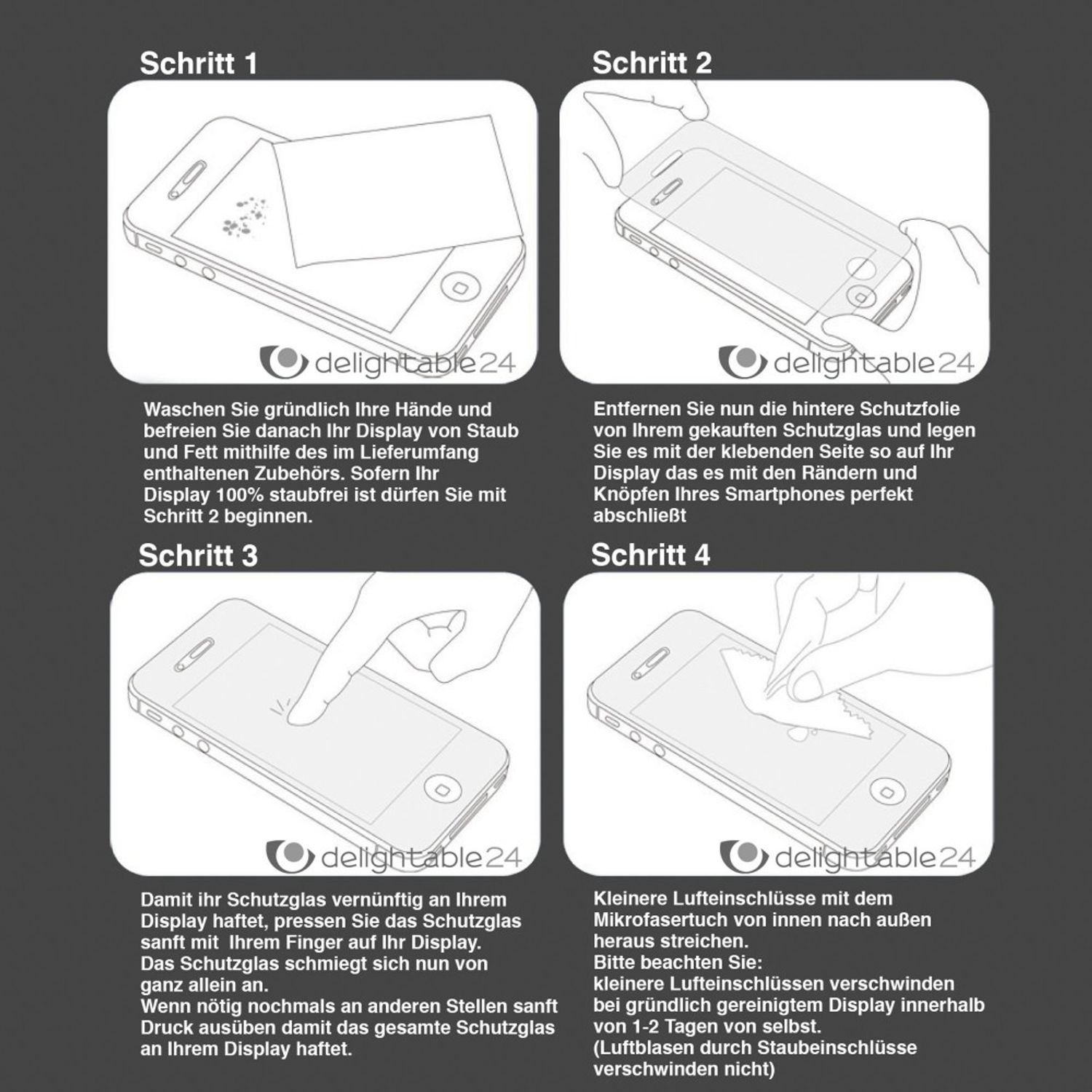 NALIA Schutzglas für Apple iPhone 6 Plus 6S Plus, 9H Full Cover Echt Hartglas NALIA