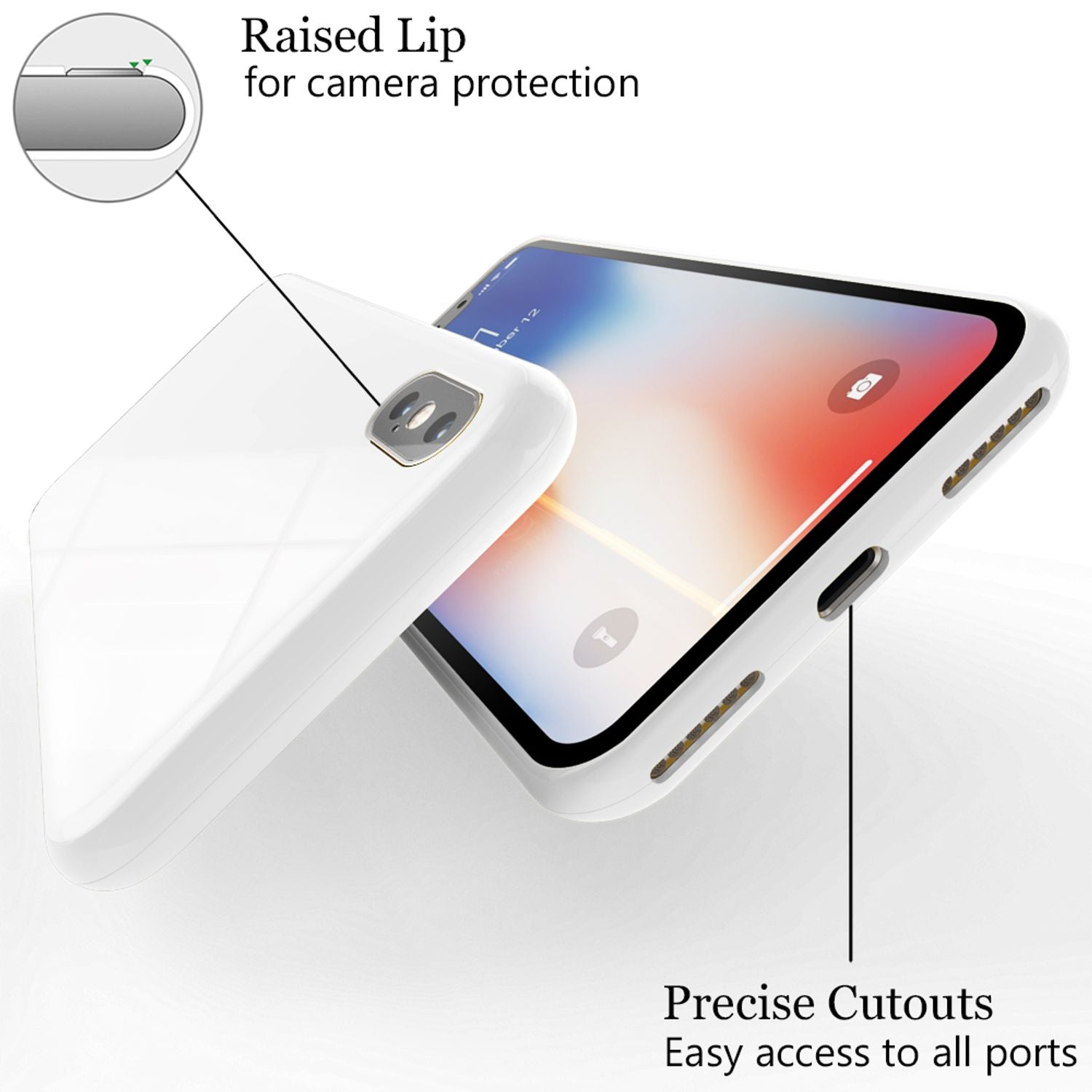 NALIA 360° Magnet Hülle für iPhone XS Max, Slim Hard Case mit Display Schutz Gelb NALIA