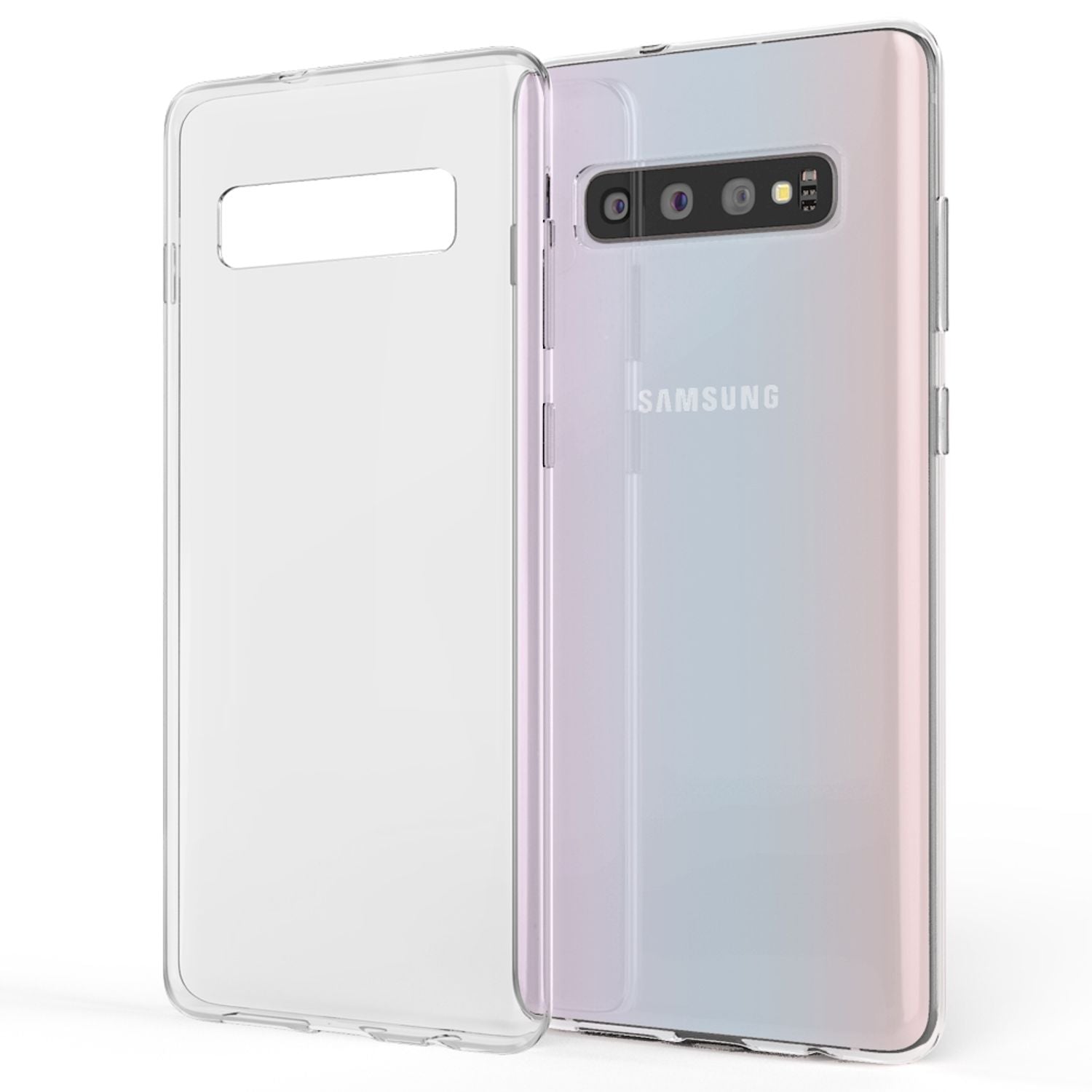 NALIA Handyhülle für Samsung Galaxy S10 Hülle, Durchsichtige Silikon Schutzhülle Default Title NALIA Transparente Hülle