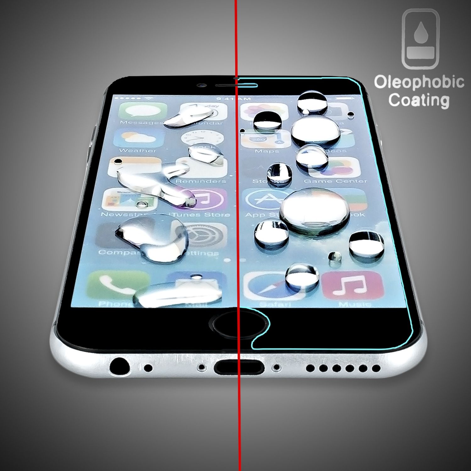 NALIA Schutzglas für Apple iPhone 6 Plus / 6S Plus, 9H Glasfolie Displayschutz Default Title NALIA