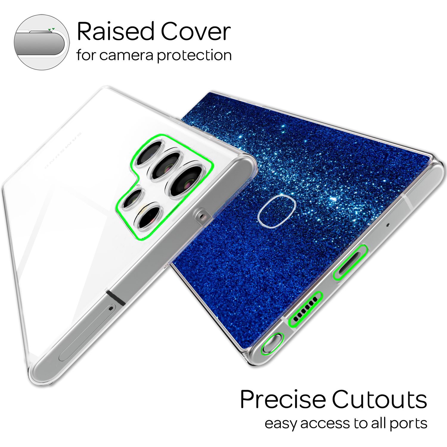 Klar Hülle Für Samsung Galaxy S22 Ultra - 360° Handy Schutz Hard Case Smartphone