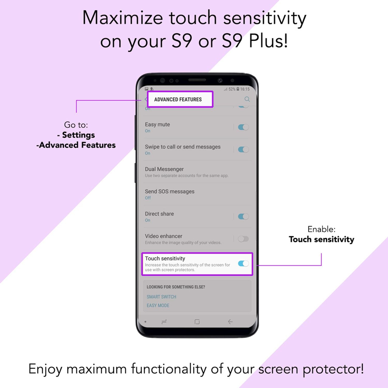 Samsung Galaxy S9 360 Grad Handy Hülle von NALIA Full Cover vorne & hinten Rundum Transparent NALIA