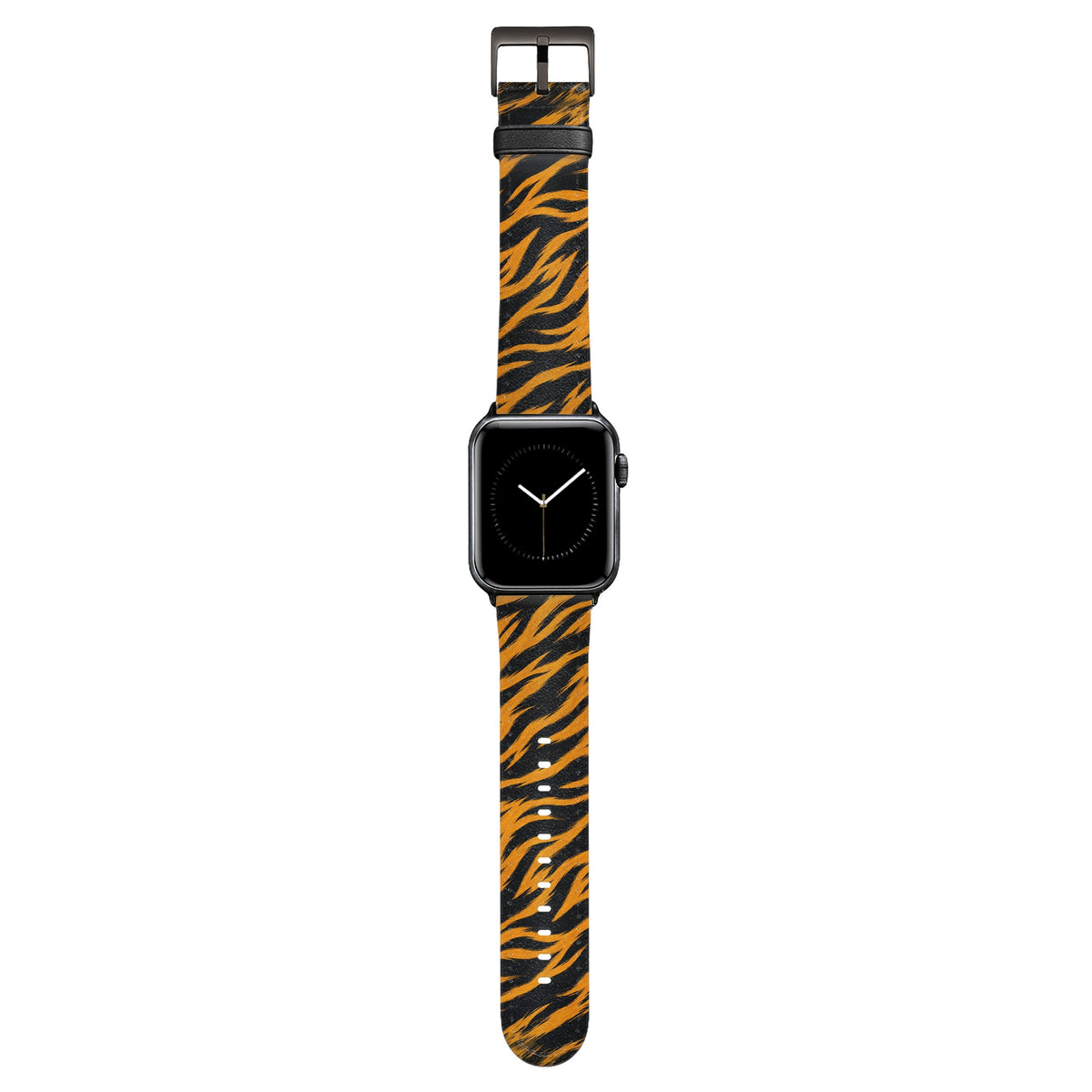 Tora - Apple Watch Armband 38/40/41/42mm 38 40 41 42mm Matt Schwarz NALIA Kunstleder Armband
