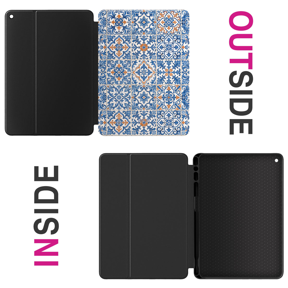 Azulejo - iPad (9th/8th/7th Generation) Hülle NALIA Protective Hülle