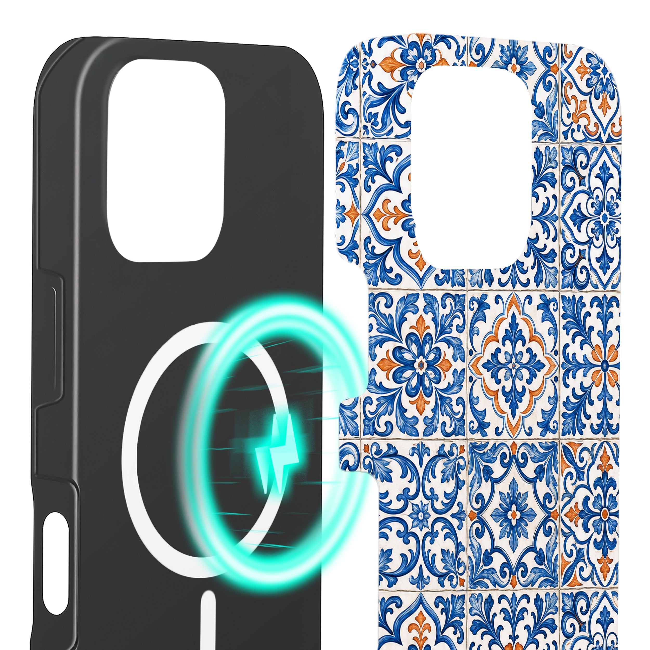 Azulejo - iPhone 16 Pro Hülle NALIA Protective Hülle