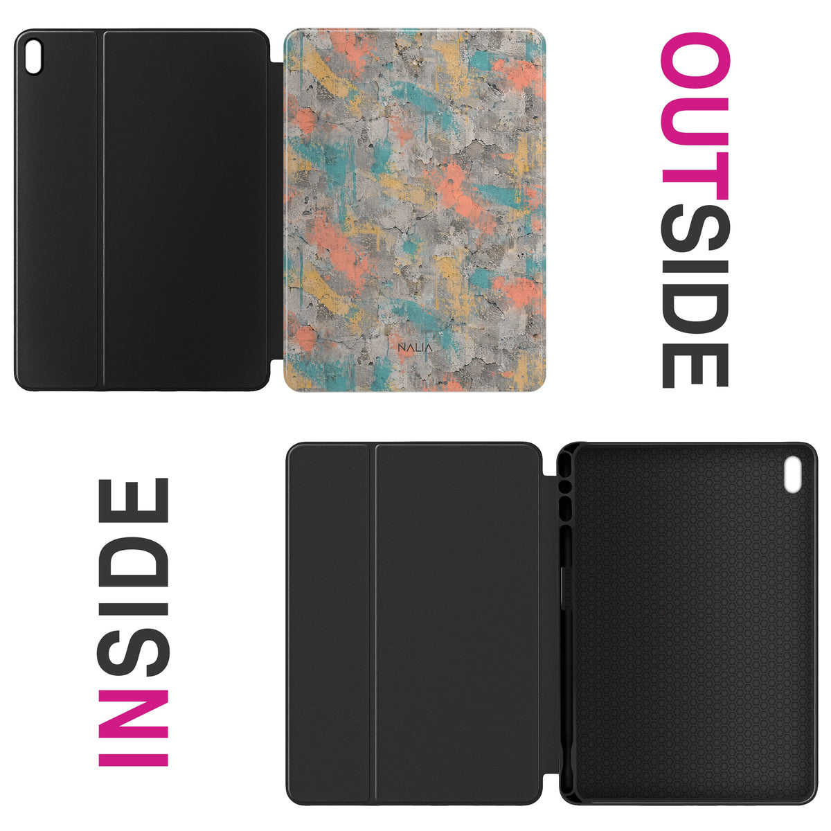 Platte - iPad Air (5th/4th Generation) Hülle NALIA Protective Hülle