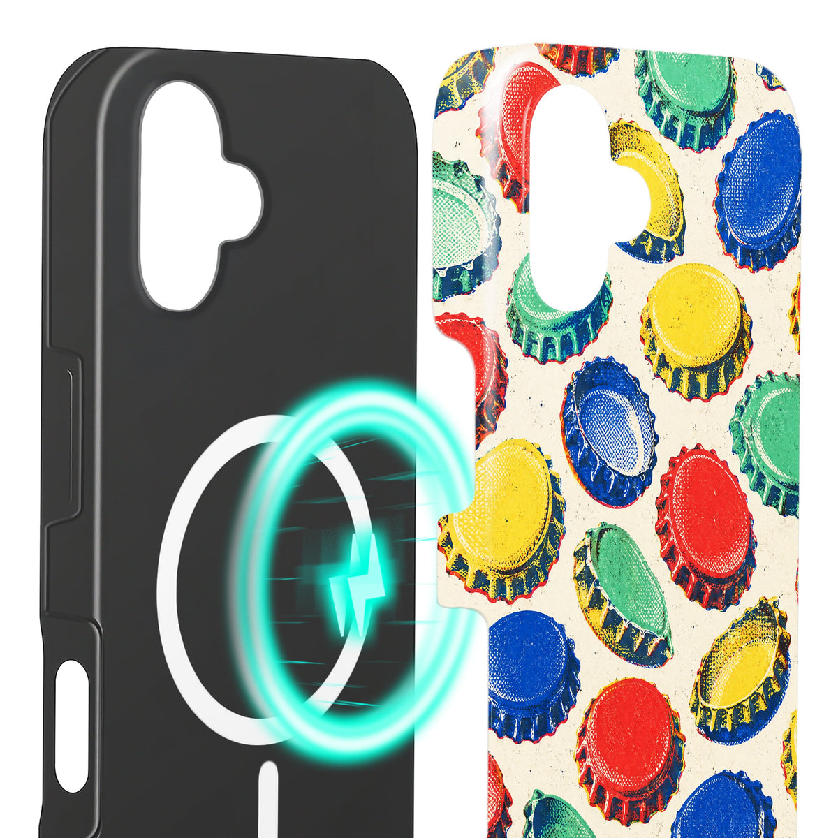 Kronkorken - iPhone 16 Hülle NALIA Protective Hülle