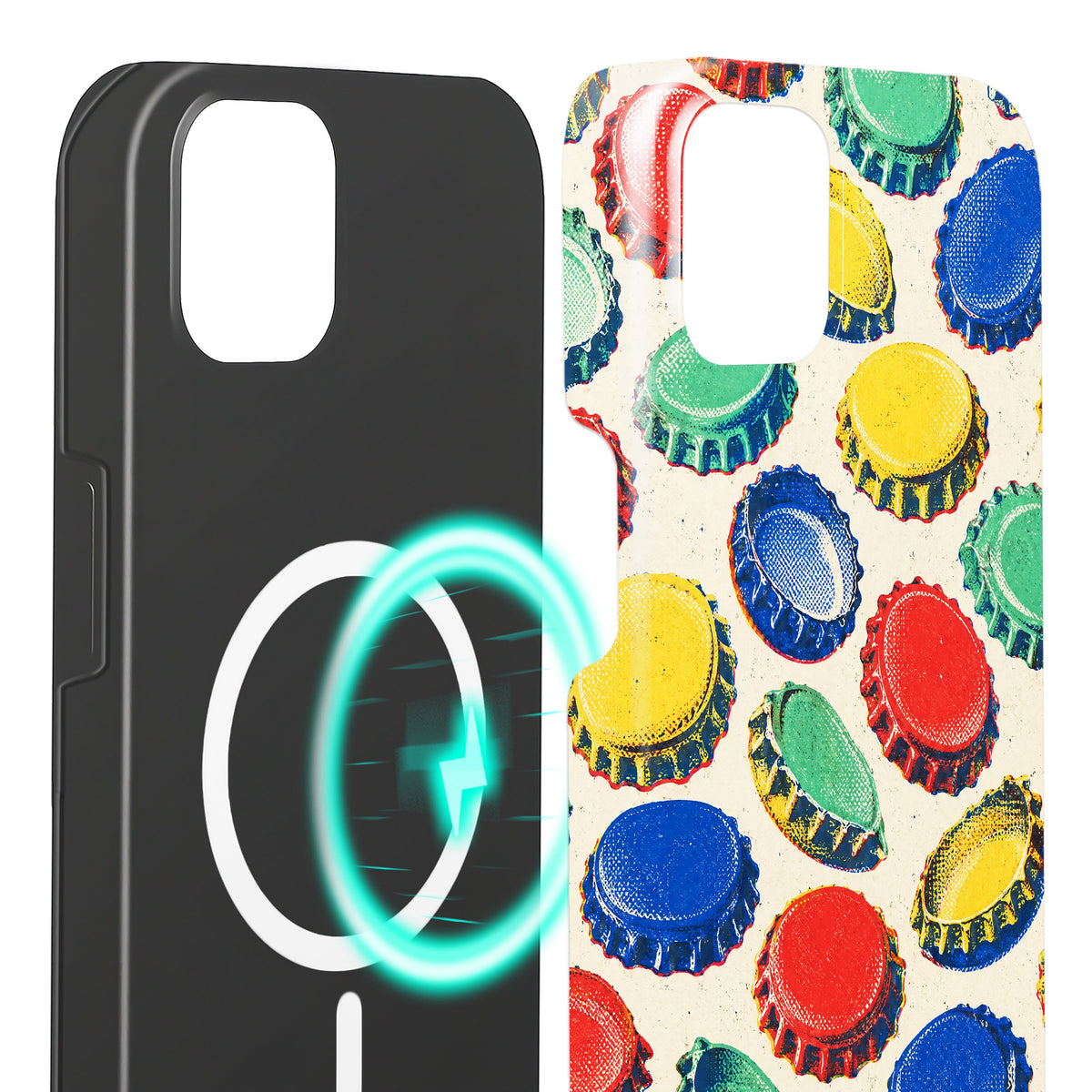 Kronkorken - iPhone 15 Plus Hülle NALIA Protective Hülle