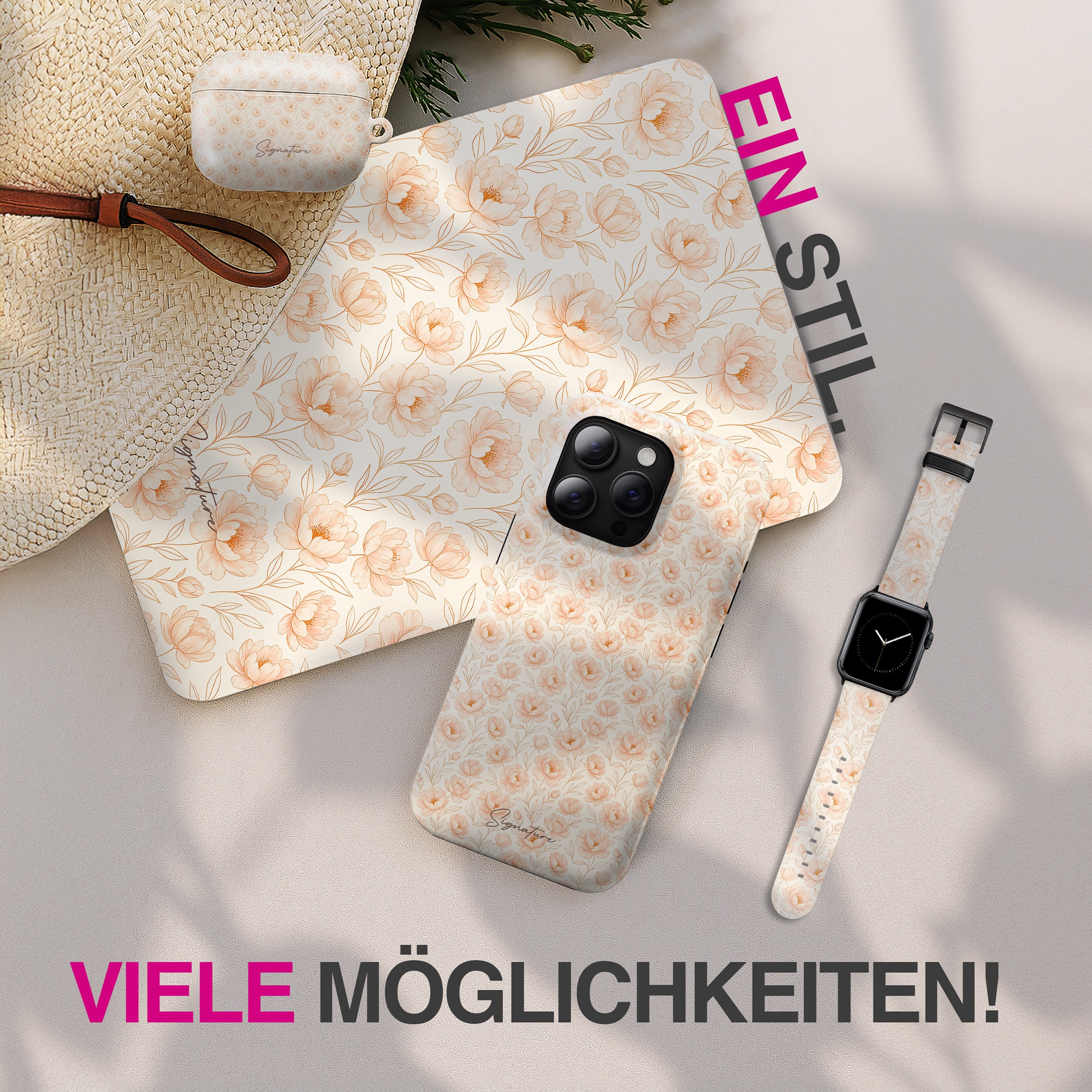 Blush - iPhone 16 Pro Hülle NALIA Tech Accessories