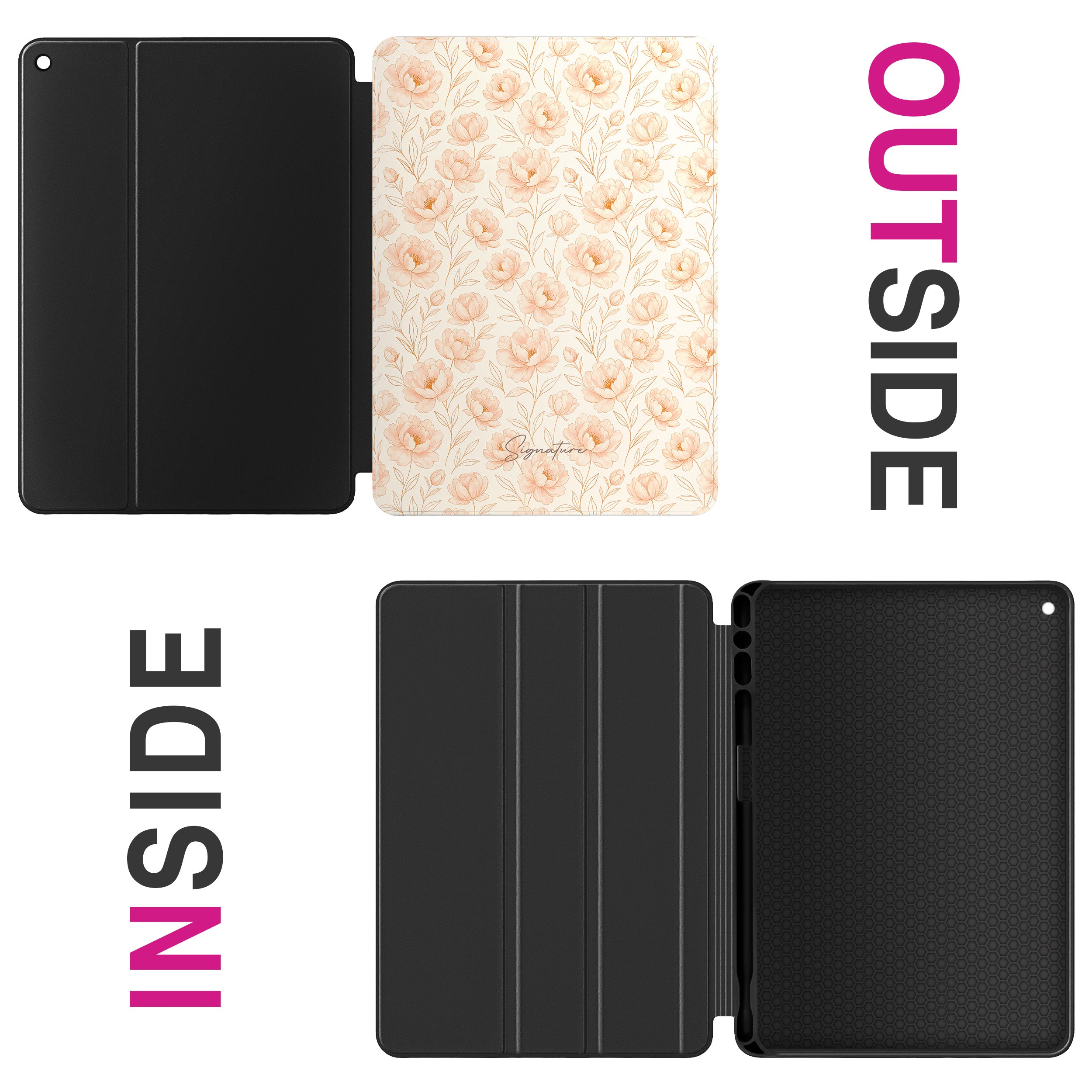 Blush - iPad (9th/8th/7th Generation) Hülle NALIA Tech Accessories