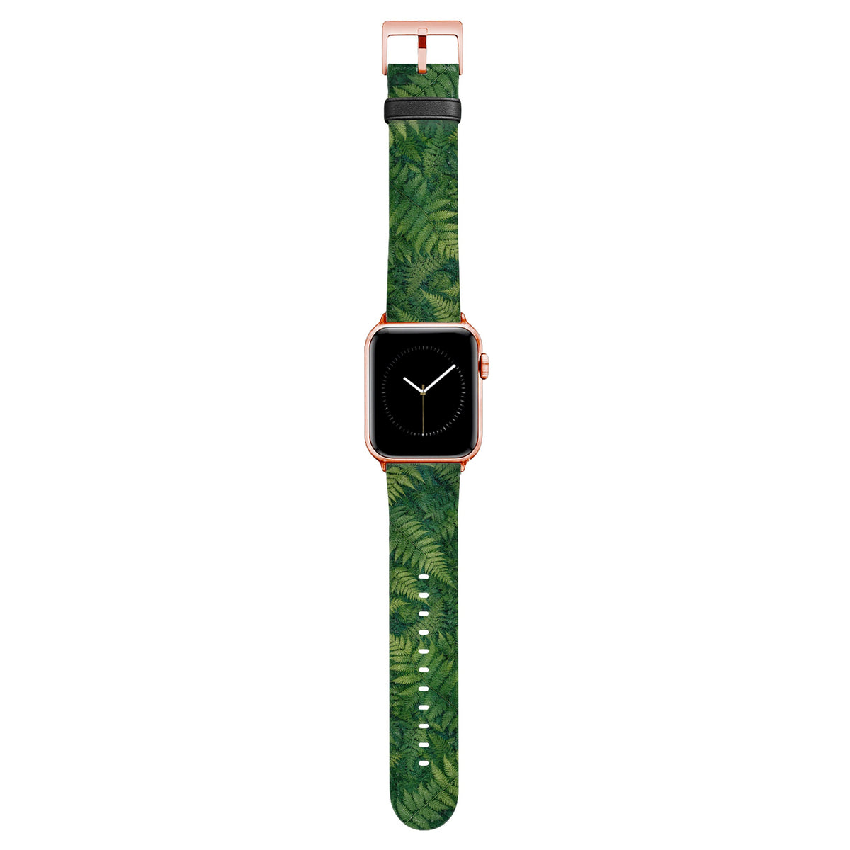 Ballade - Apple Watch Armband 44/45/46/49mm 44 45 46 49mm Matt Rose Gold NALIA Kunstleder Armband