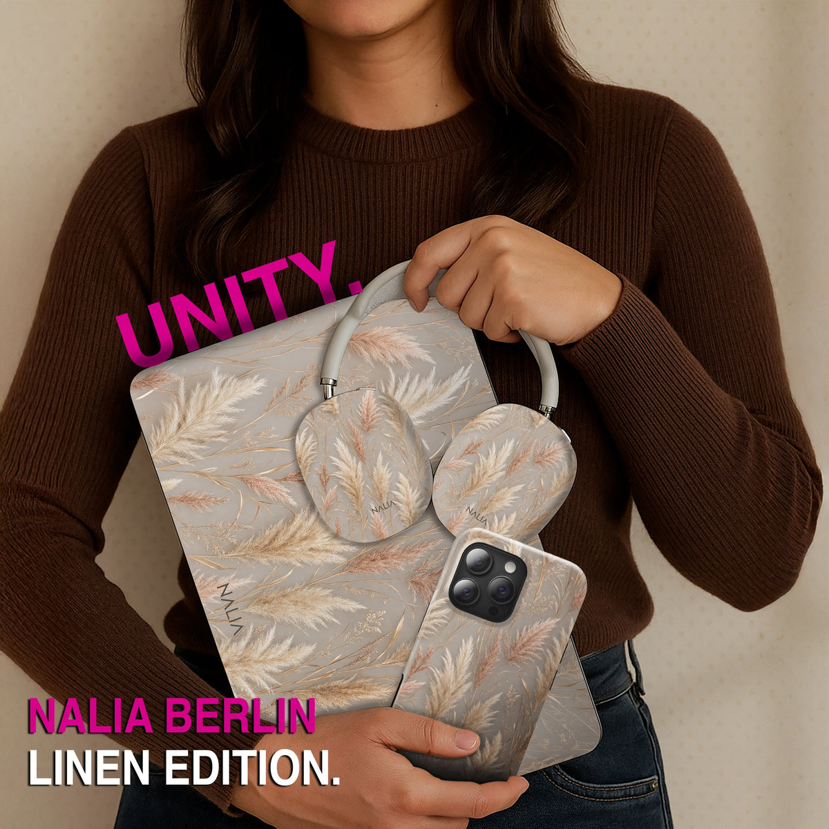 Linen - AirPods Pro Hülle NALIA Protective Hülle