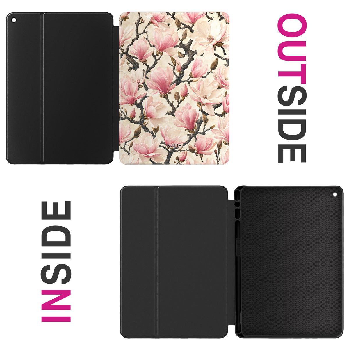 Blossom - iPad (9th/8th/7th Generation) Hülle NALIA Protective Hülle