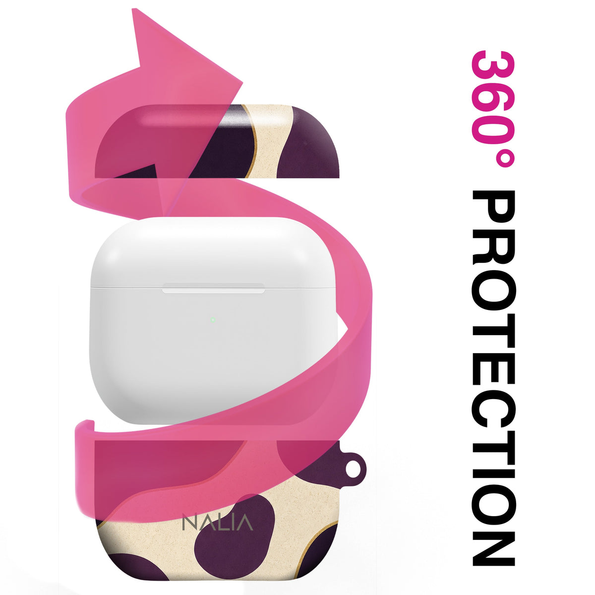 Plum - AirPods 3 Hülle NALIA Protective Hülle