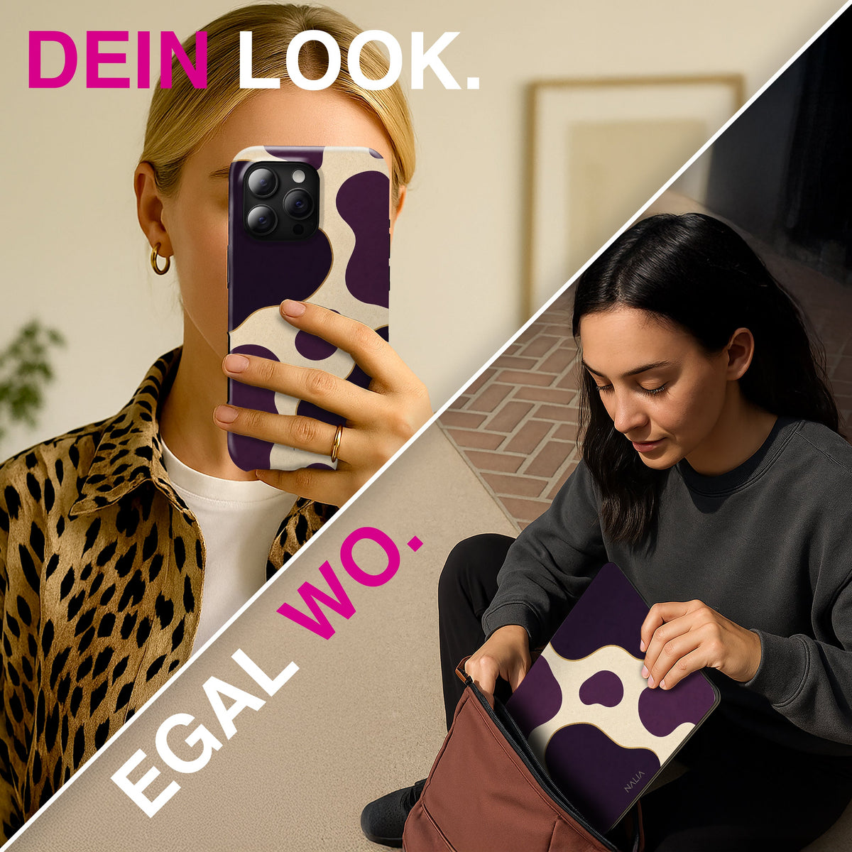 Plum - iPhone 13 Hülle NALIA Protective Hülle